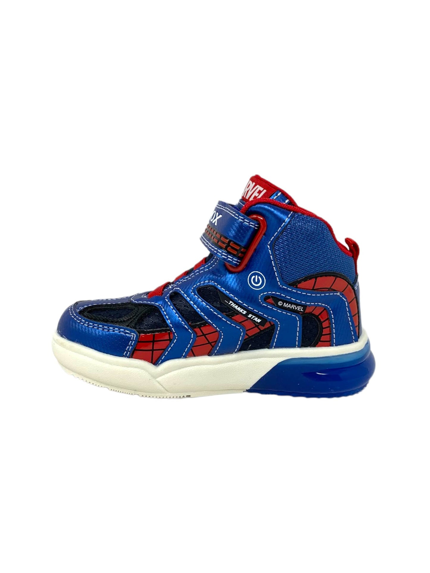 Scarpa da ginnastica GEOX GRAYJAY B. SPIDERMAN J269YC011CE C4226 BAMBINO
