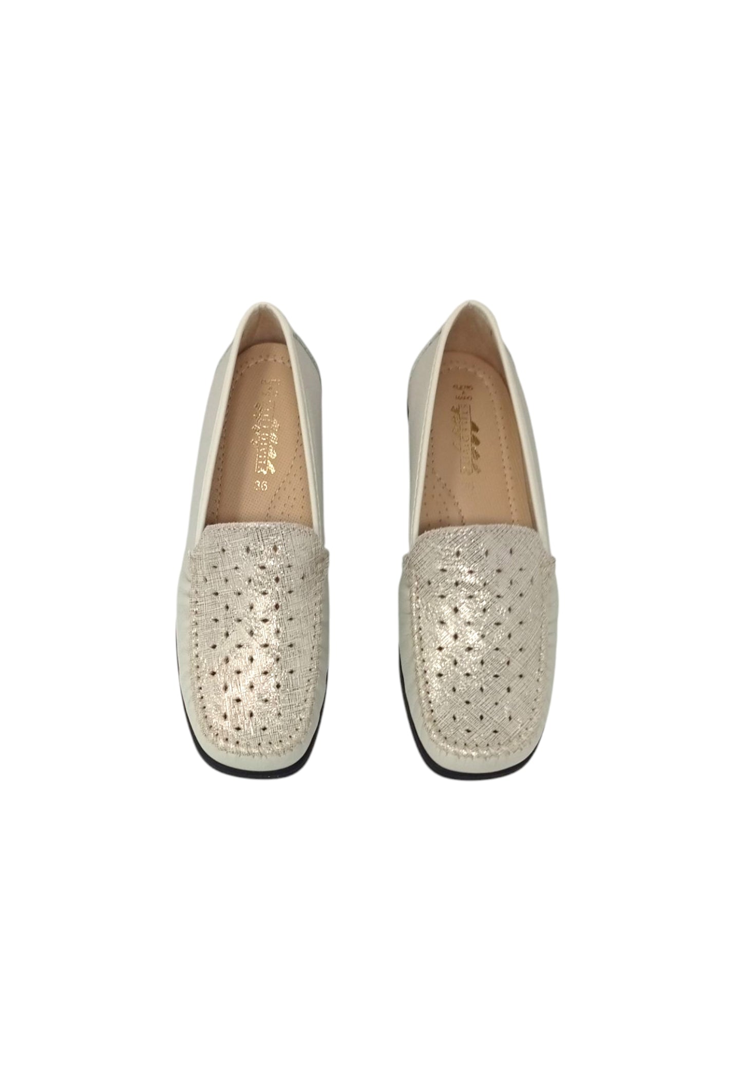 Mocassino linea comoda Stile Di Vita 2363 PANNA Donna