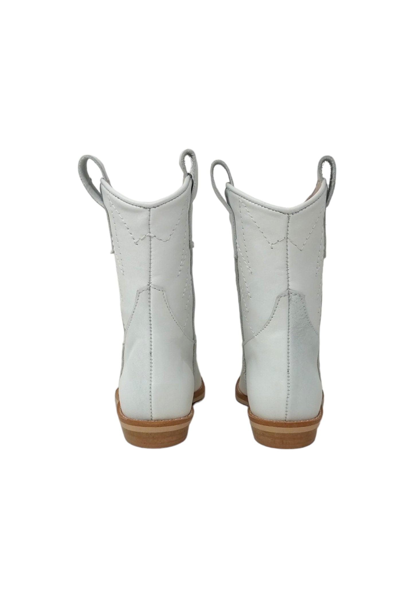 Texani Made In Italy 104 vitello bianco bambina/ragazza