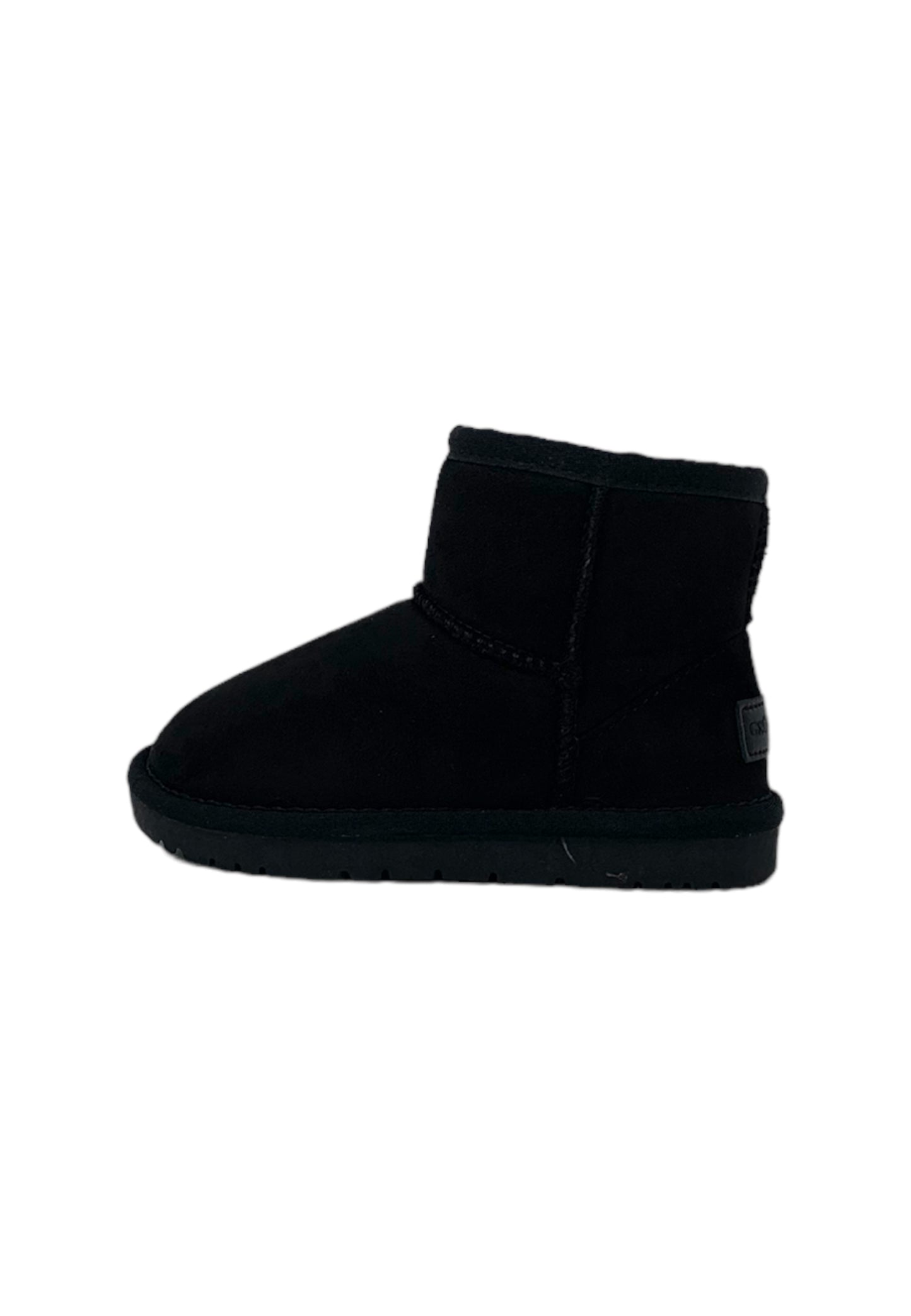 Stivaletto con pelliccia GRUNLAND JR CROMPO1633-14 NERO bambina