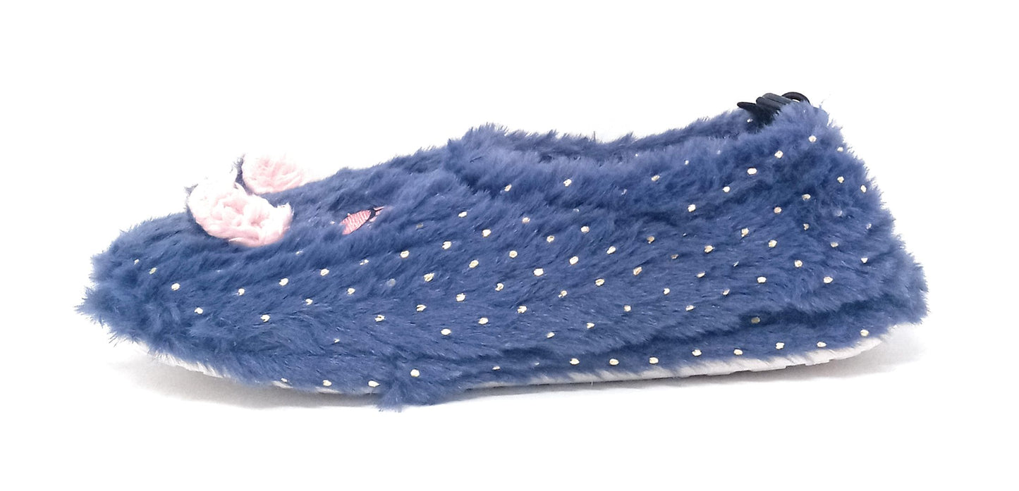 Pantofola da camera DE FONSECA DE.AOSTA W749 BLU DONNA