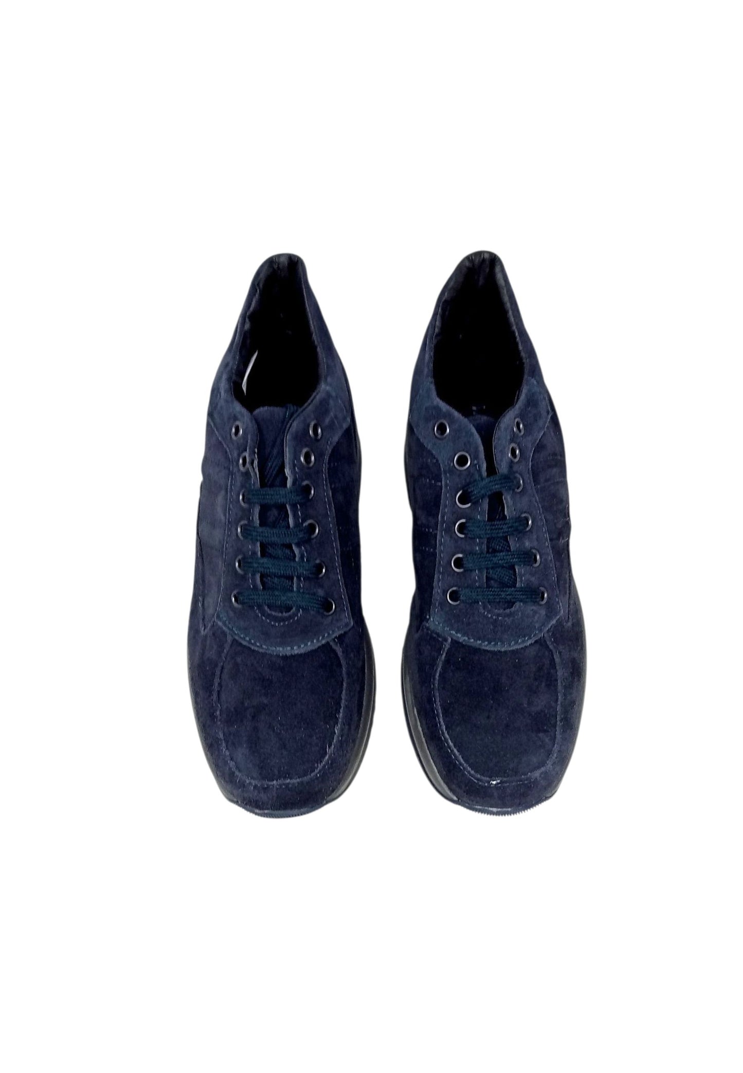 Italia Leone Sneaker blu camoscio 7002 uomo