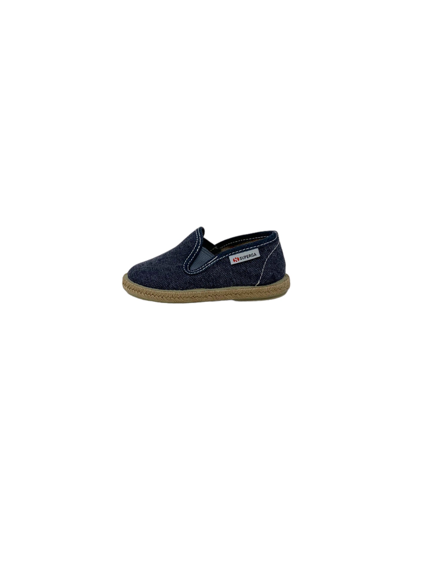 Sneaker Slip On SUPERGA S07R179 BLU BAMBINO