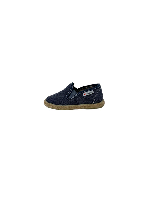 Sneaker Slip On SUPERGA S07R179 BLU BAMBINO