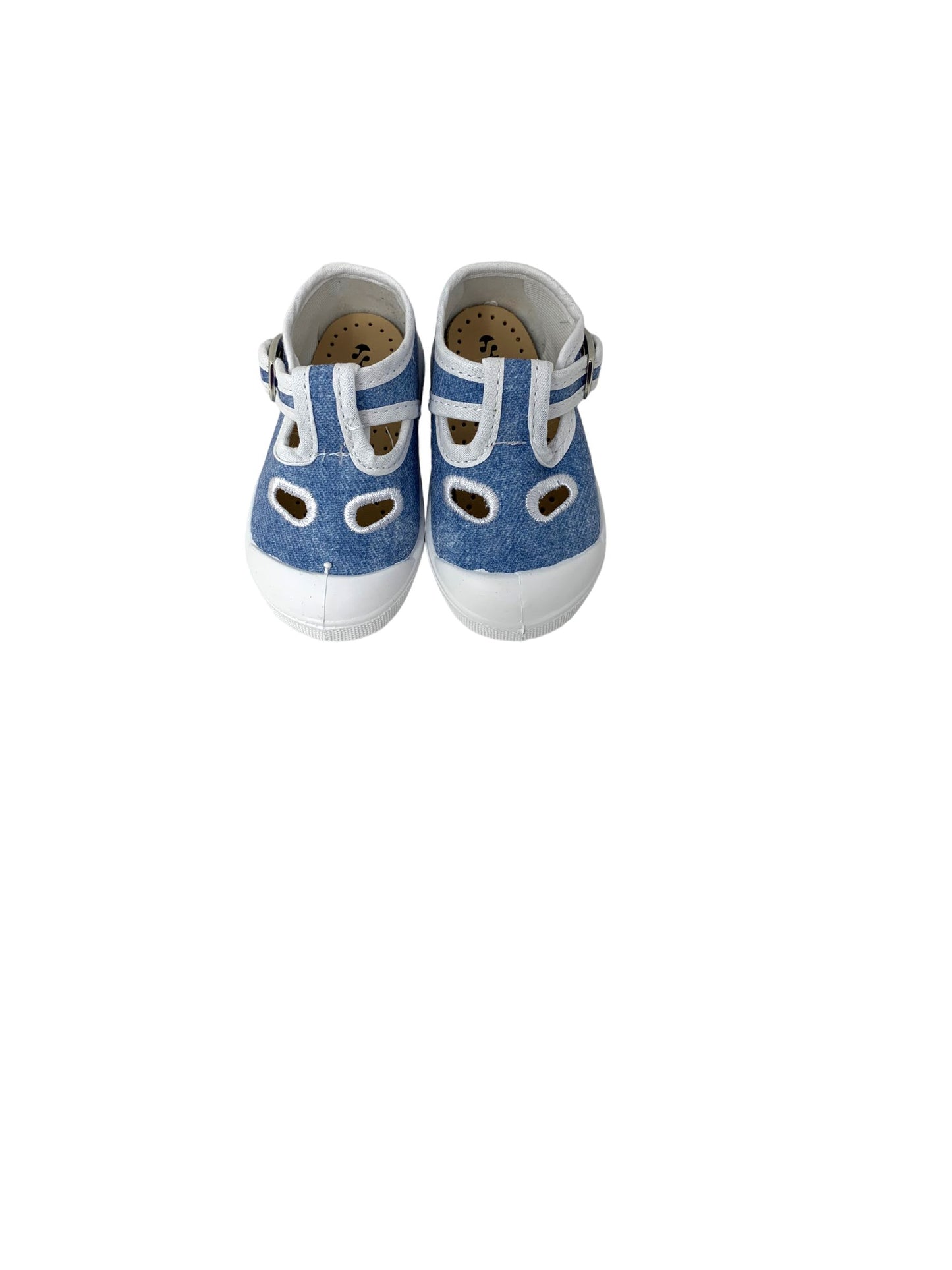 Sandalo con due occhi SUPERGA S21T617 JEANS Bambino/Bambina Unisex