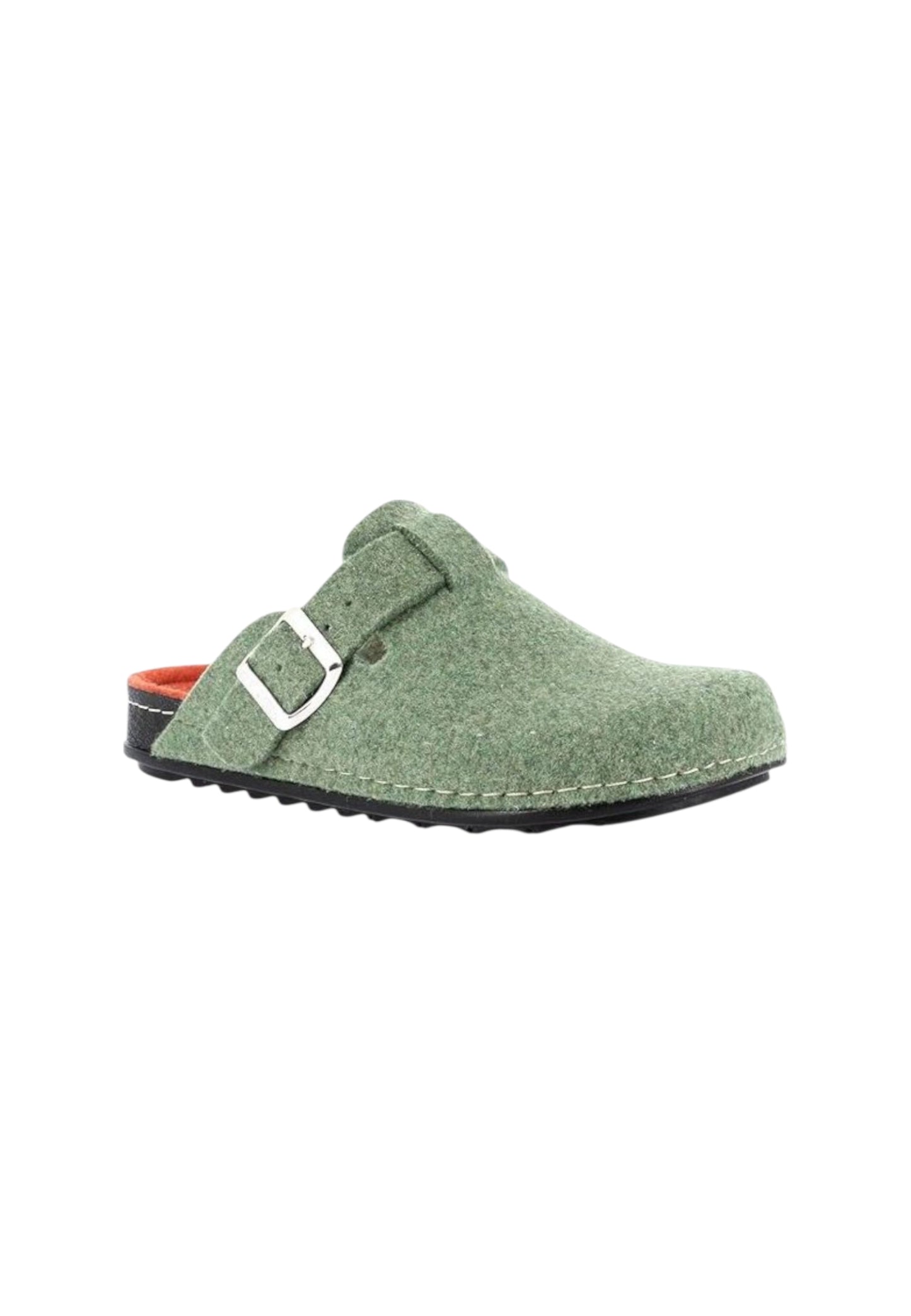 Pantofola GRUNLAND PILA CI2972-A6 VERDE/MANDARINO Donna
