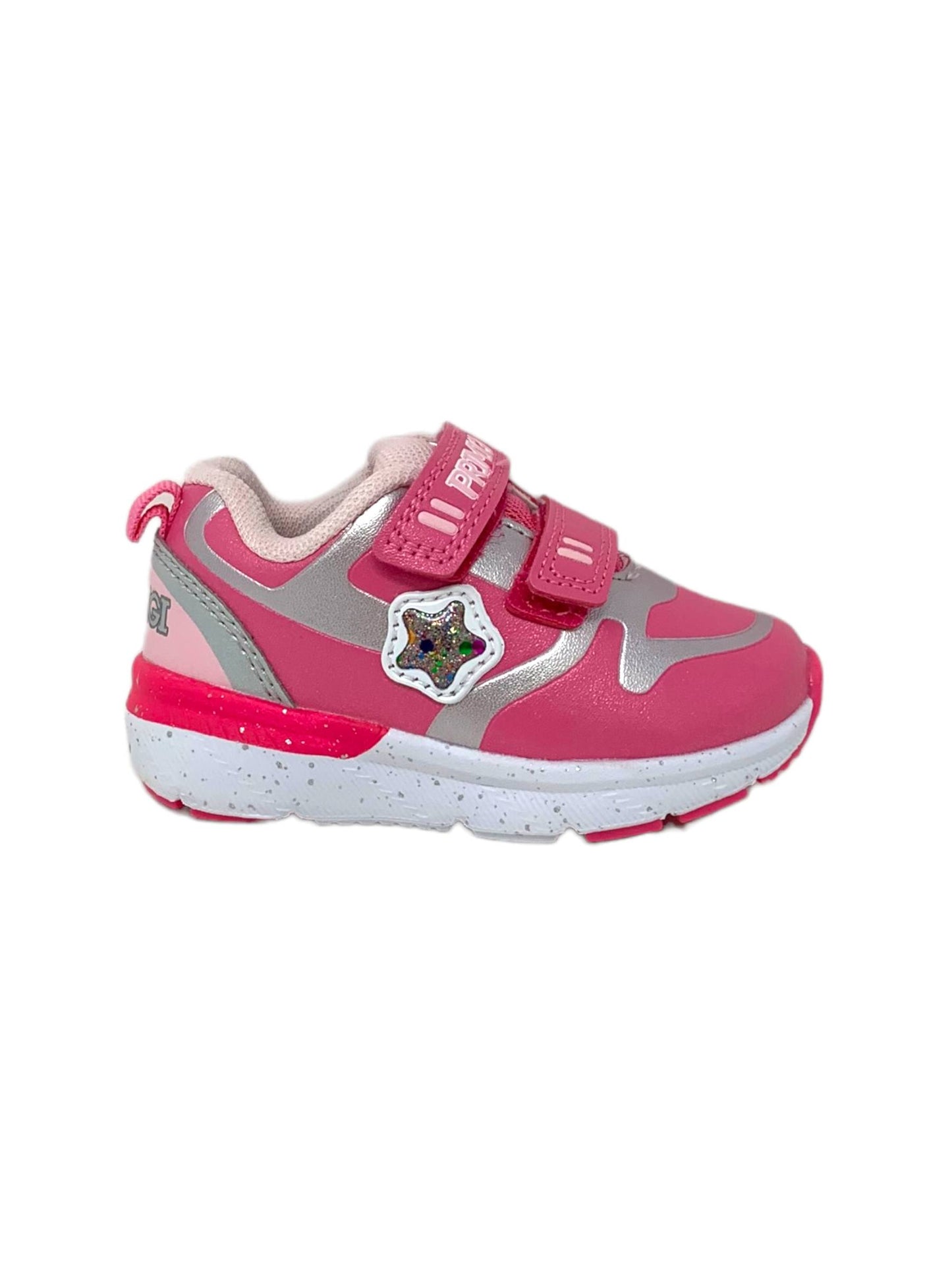 Sneakers da passeggio PRIMIGI 2948411 argento/fuxia bambina