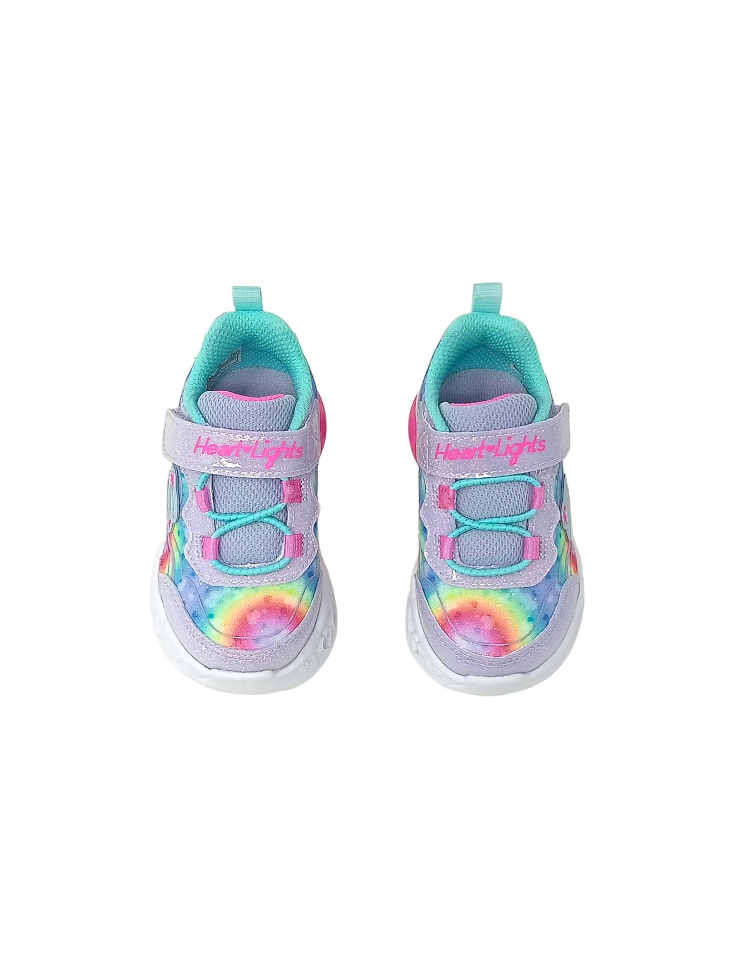 Sneakers luminose Skechers 303253N/LVAQ Heart lights bambina