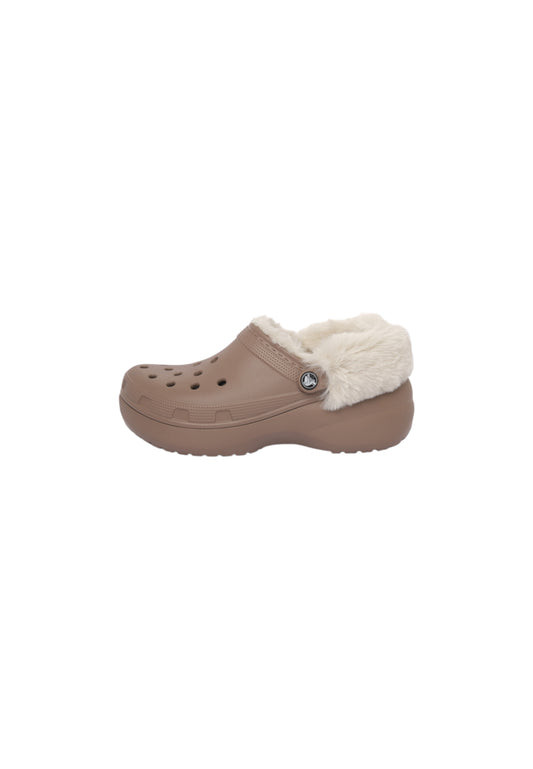 Classico CROCS con pelliccia PLATFORM FUZZ LINED CG 212854-2Q9 donna
