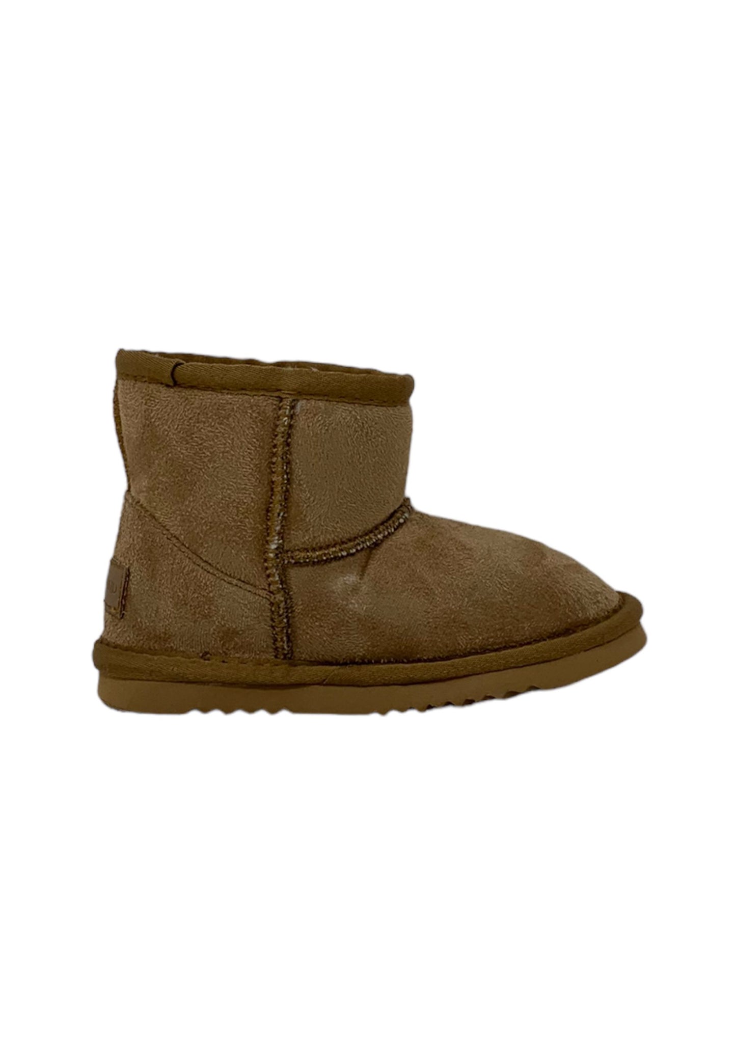 Stivaletto con pelliccia GRUNLAND JR CROY PP0098-I4 CUOIO bambina