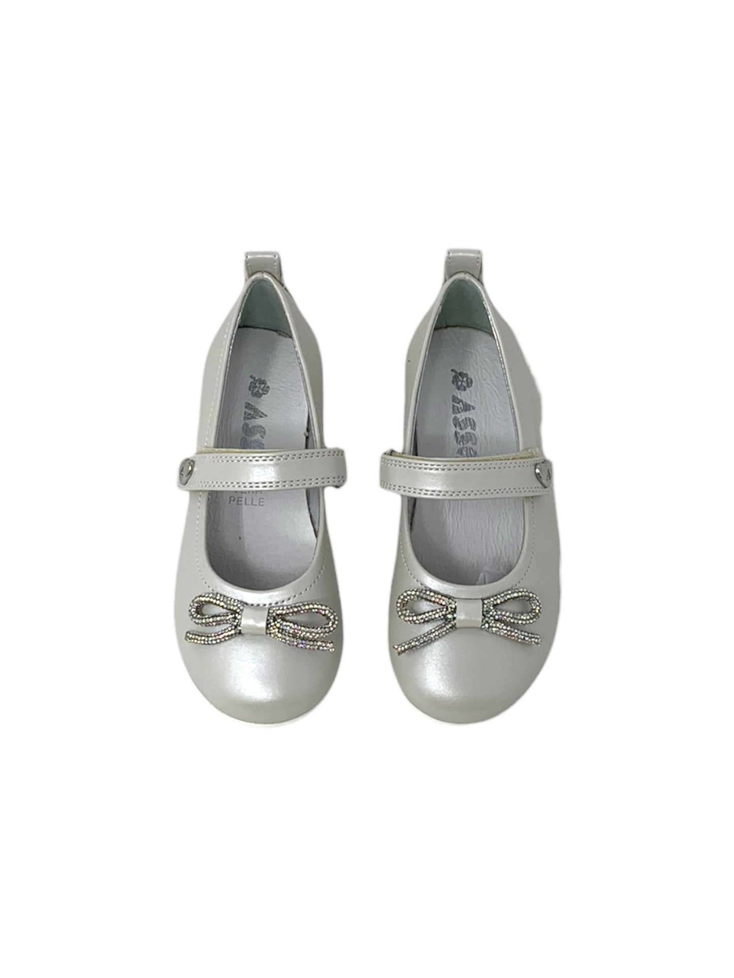 Ballerine ASSO AG-14503 AVORIO bambina/ragazza