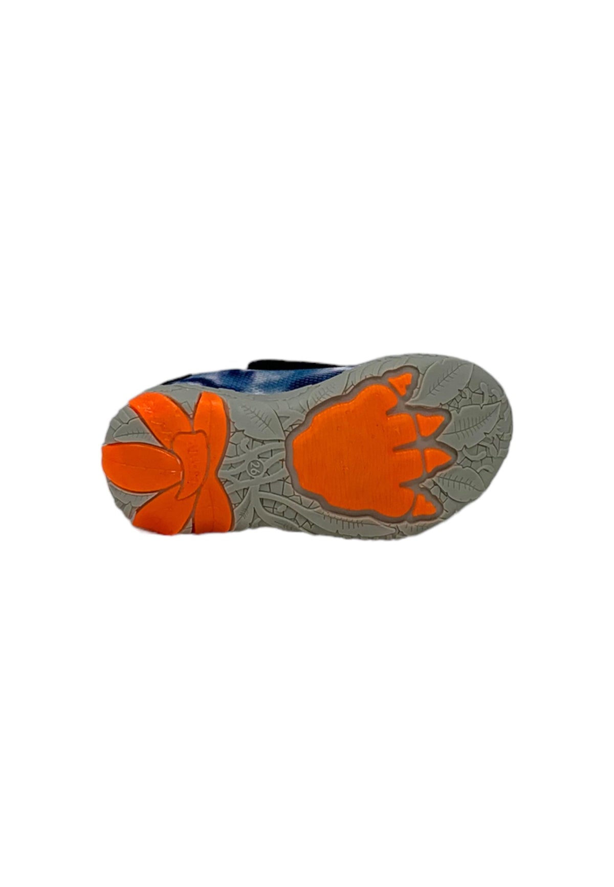 Sneakers luminose BULL BOYS Triceratopo DNAL4552 BLU FANTASIA Bambino