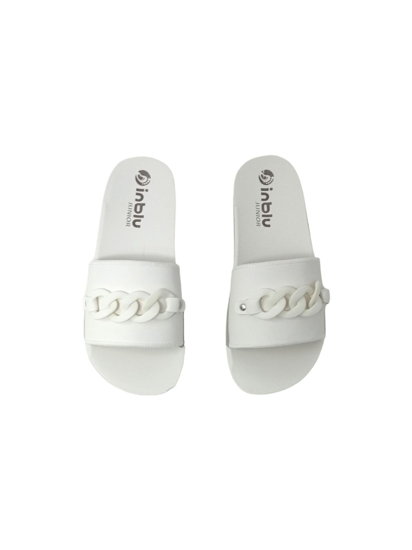 CIABATTA INBLU CJ000023 BIANCO bambina