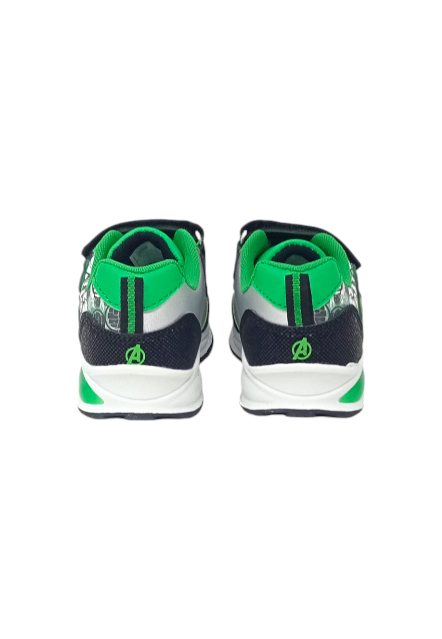 Sneaker con luci Silver Hulk R1010181S BLACK Bambino
