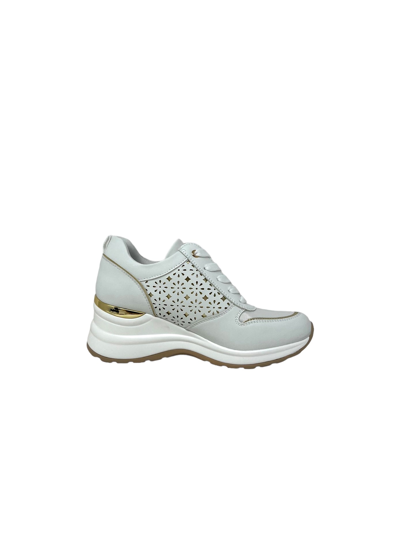 Sneakers InBlu IN000337 BI bianco donna
