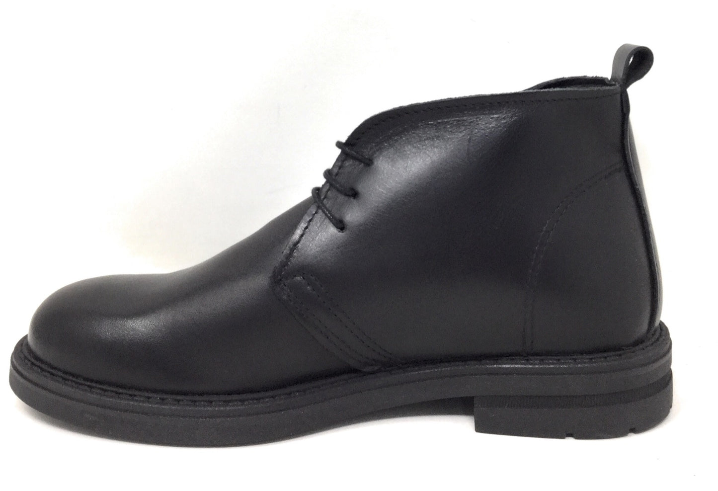 Scarpa modello polacchina BKS 0812 NERO uomo