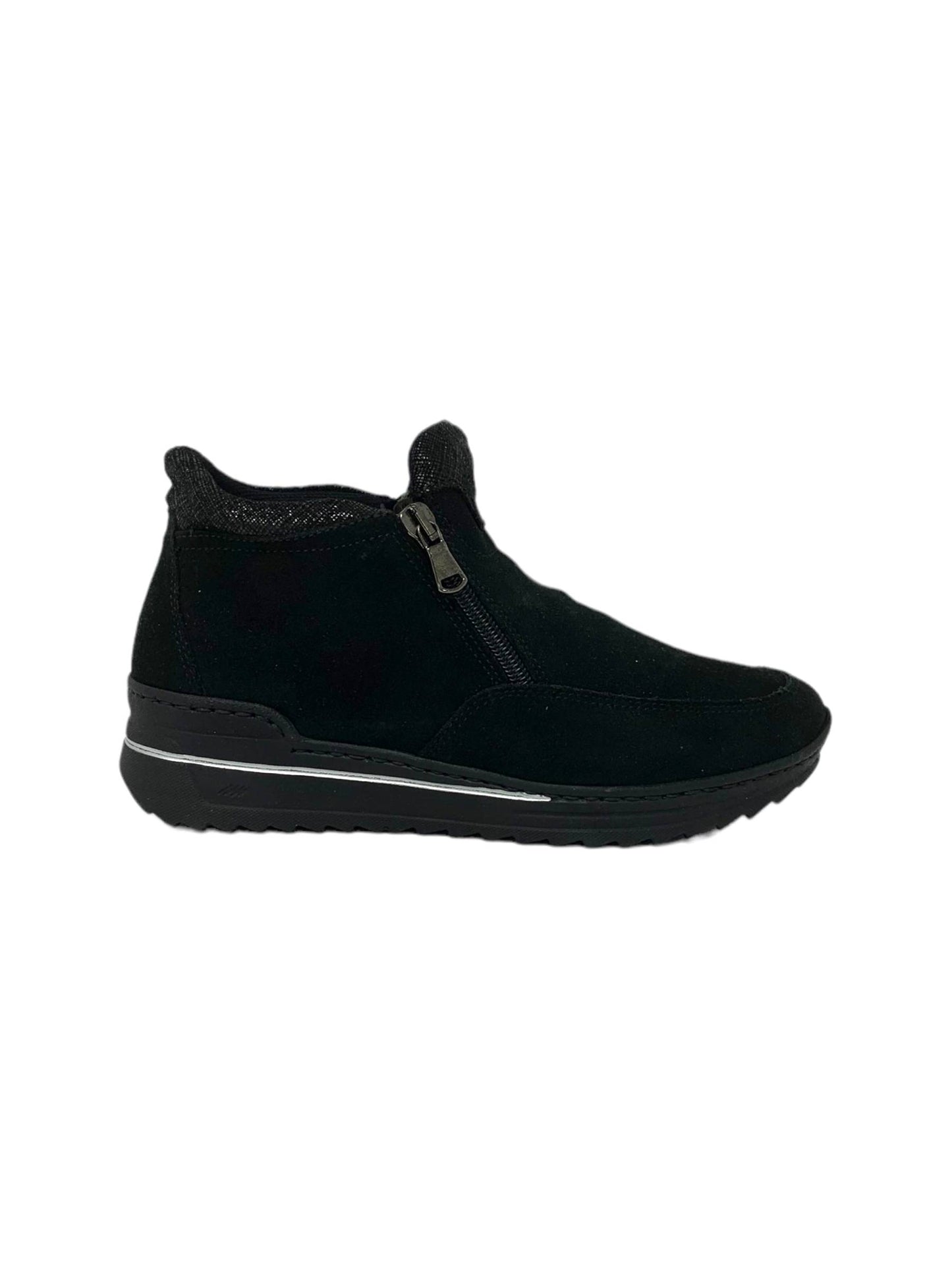 Scarpa da passeggio comfort 7411 NERO donna