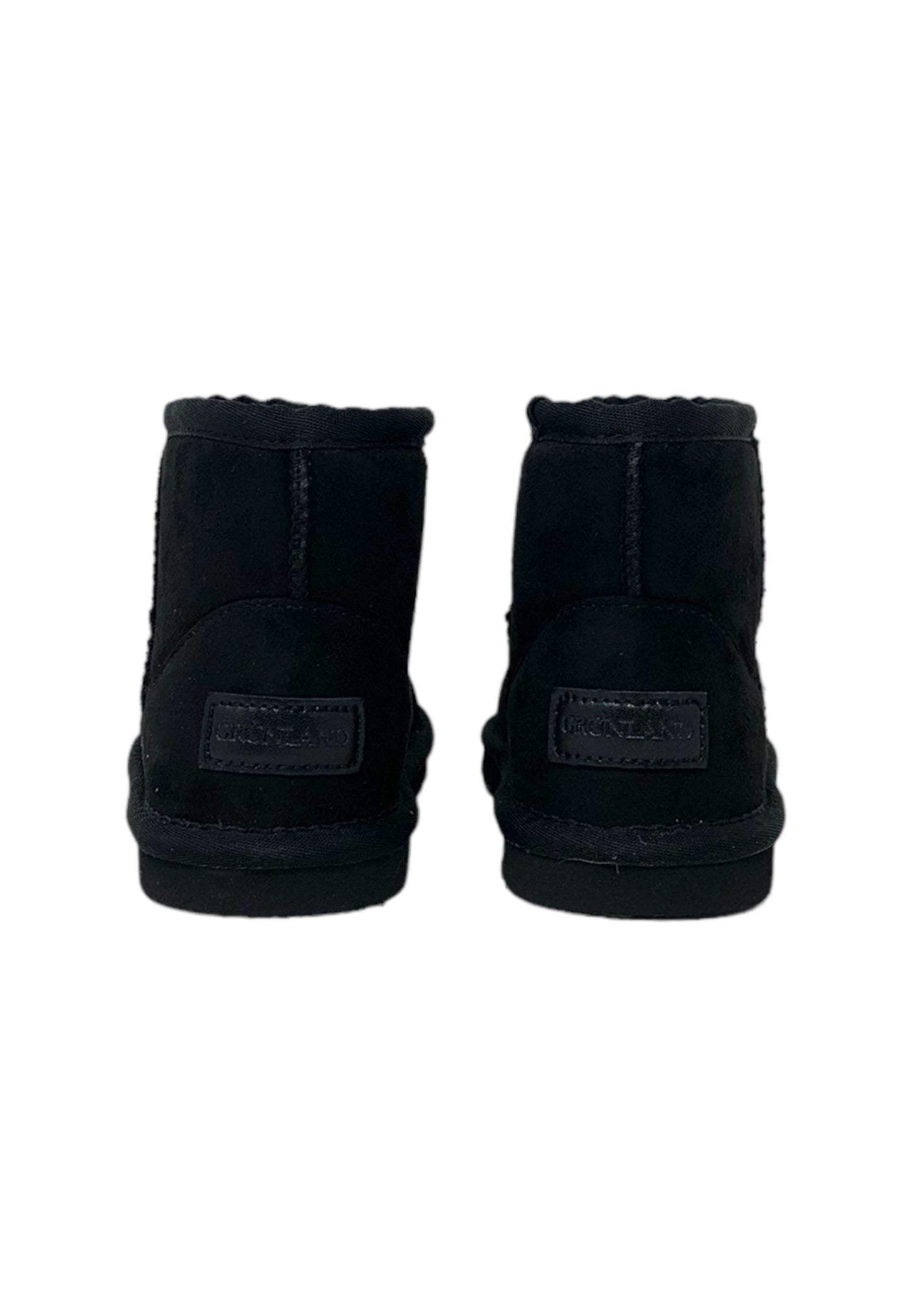Stivaletto con pelliccia GRUNLAND JR CROY PP0098-I4 nero bambina