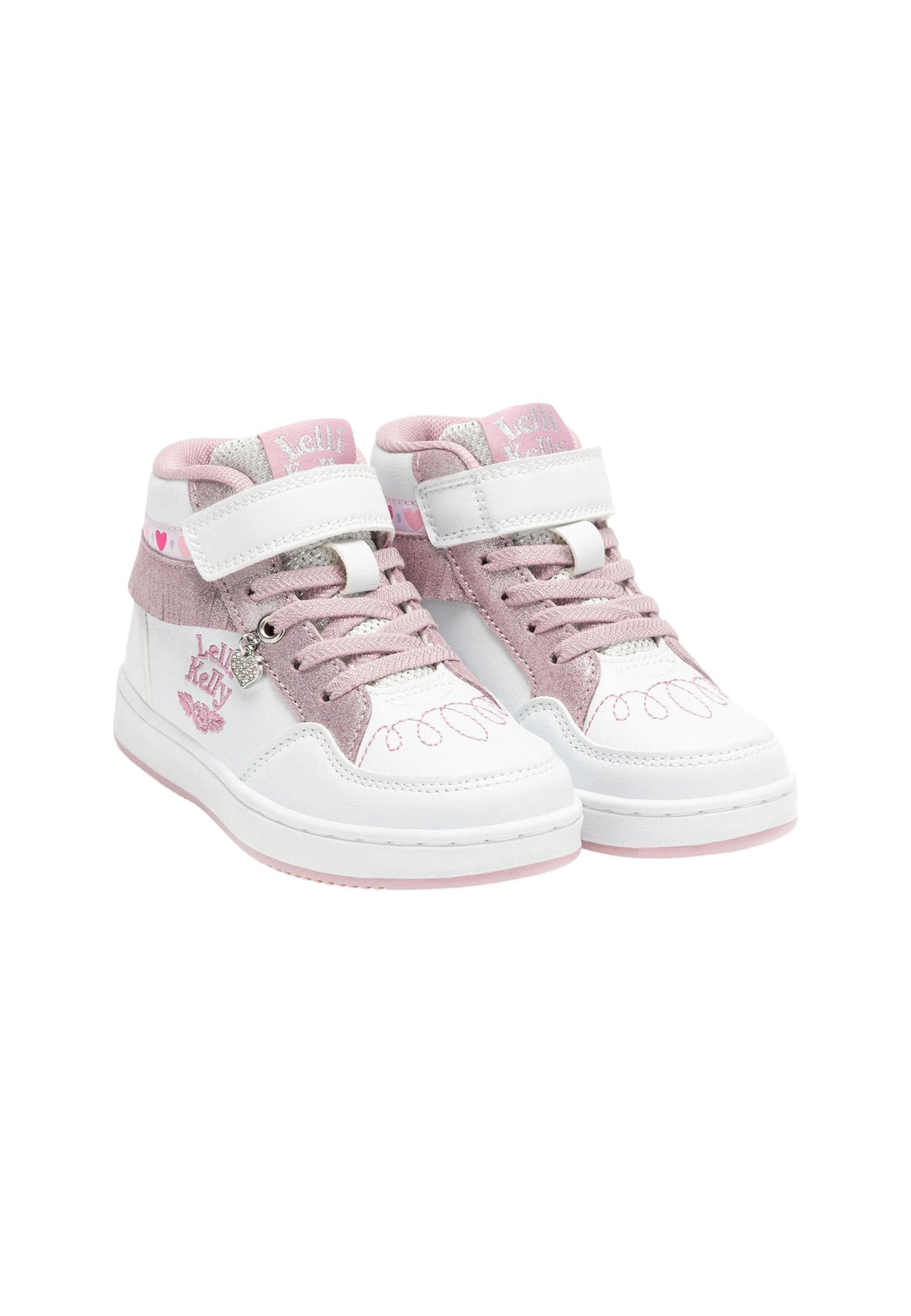 Sneakers LELLI KELLY Frangetta Mix LKAA8096 BIANCO/CIPRIA Bambina
