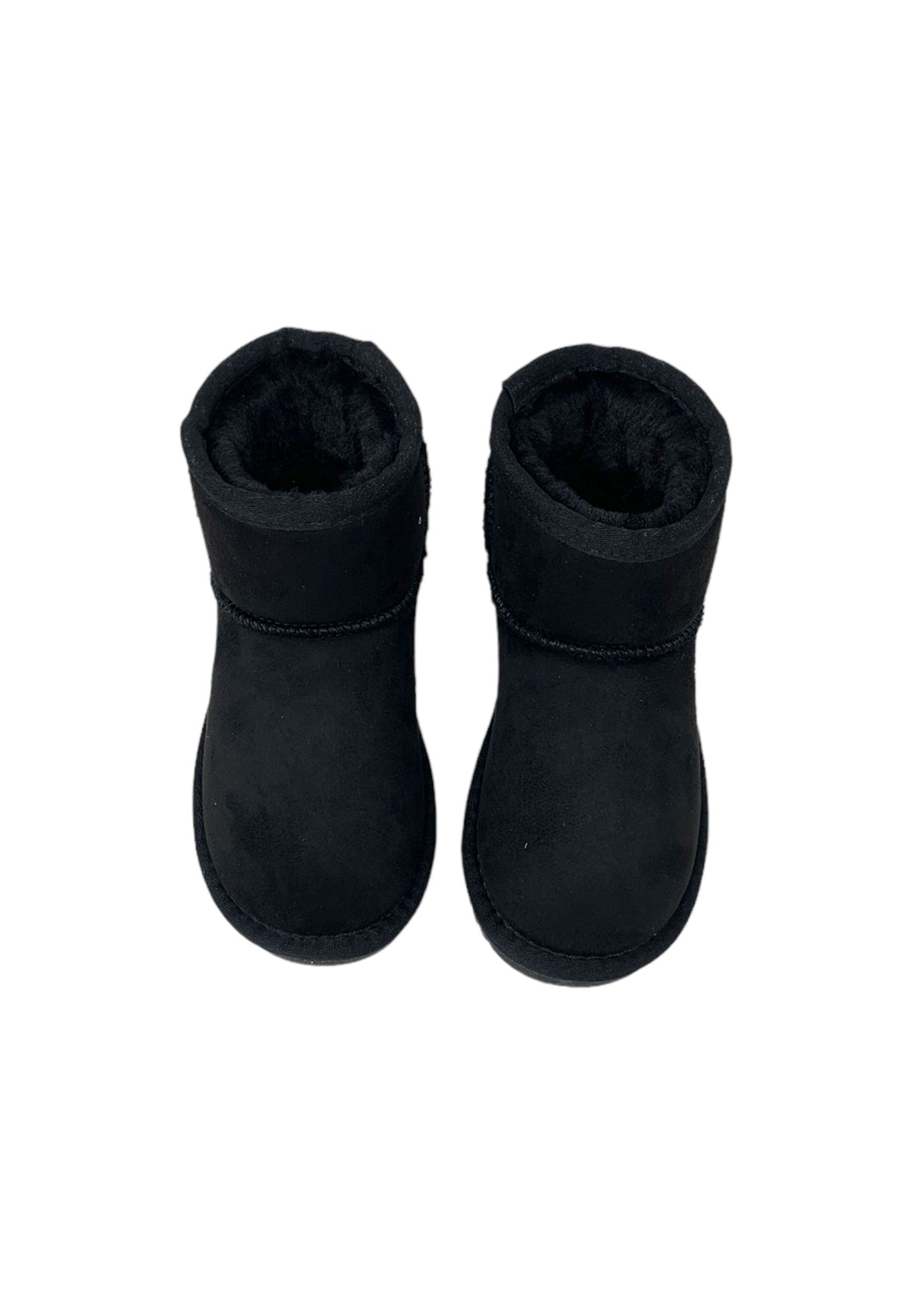 Stivaletto con pelliccia GRUNLAND JR CROMPO1633-14 NERO bambina