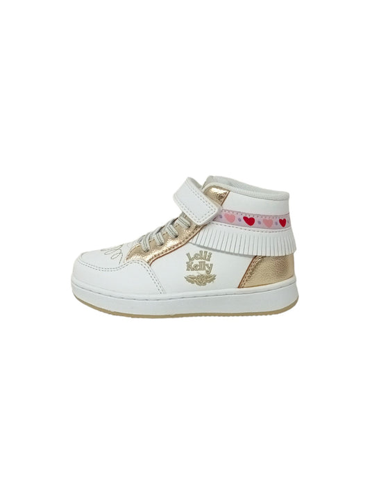 Sneakers LELLI KELLY LKAA8086 BIANCO/ORO Bambina