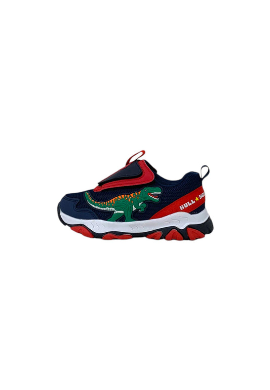 Sneakers luminose BULL BOYS T-REX DNAR5022 blu Bambino