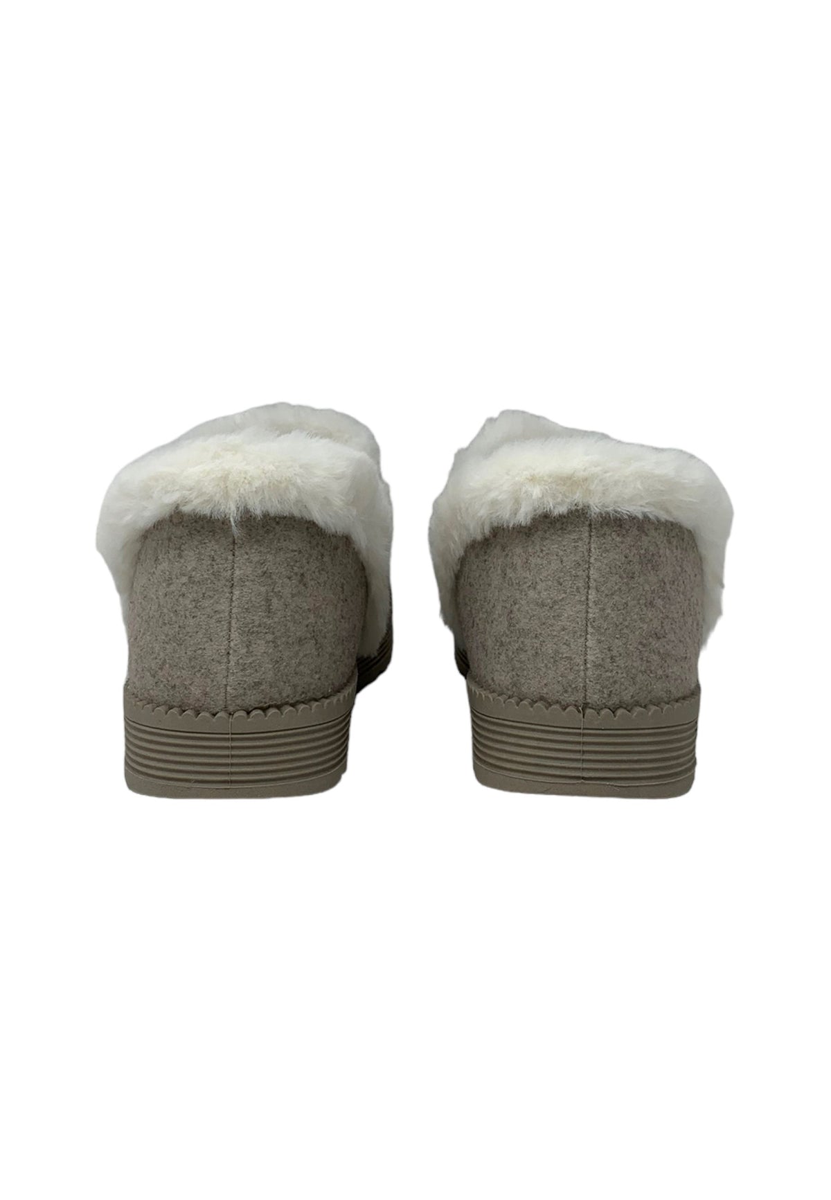 Pantofole con pelliccia SKECHERS - WINTER WARMTH 167660/TPE Donna