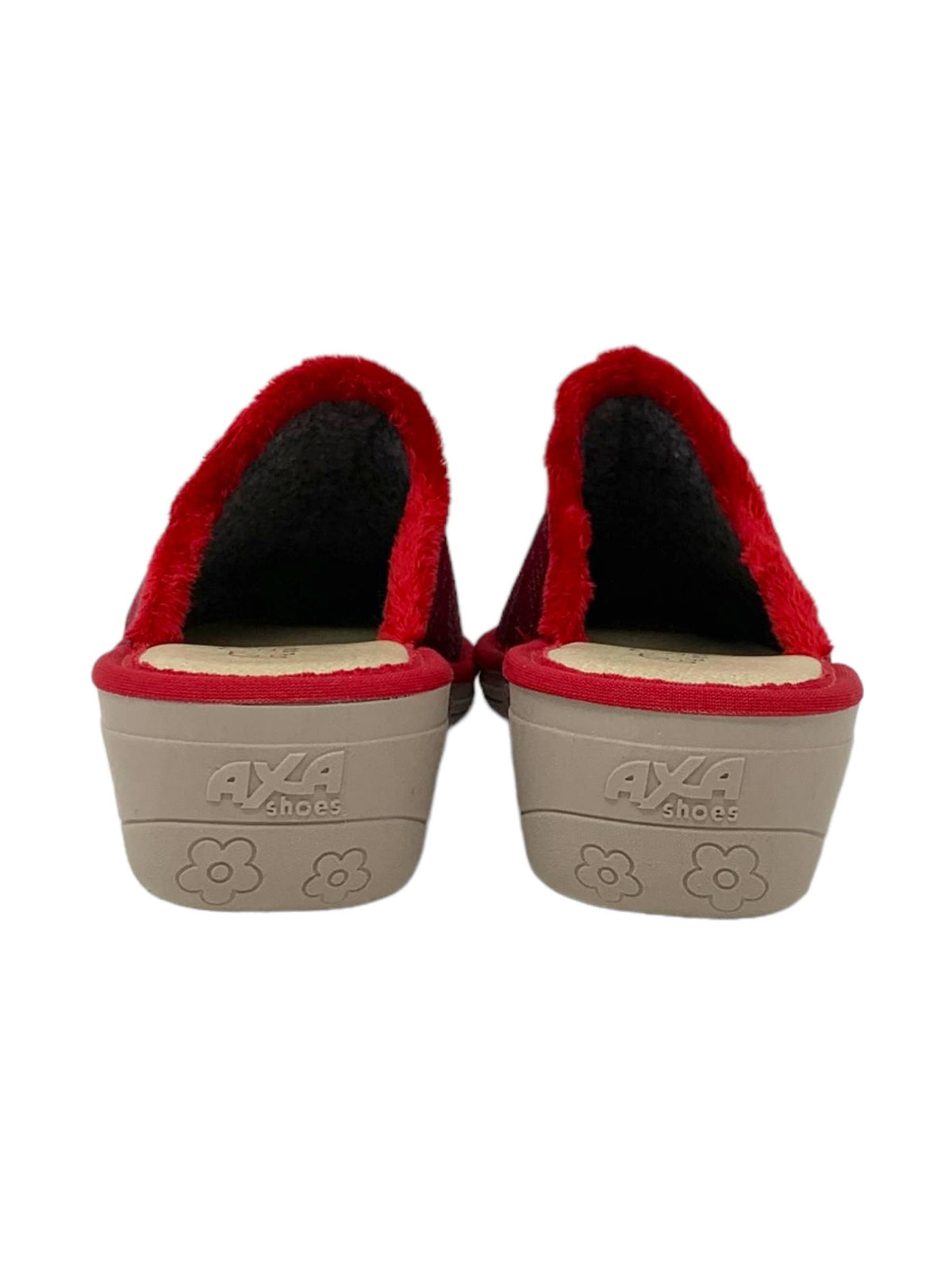 Pantofola da camera AXA 21148A ROSSO donna