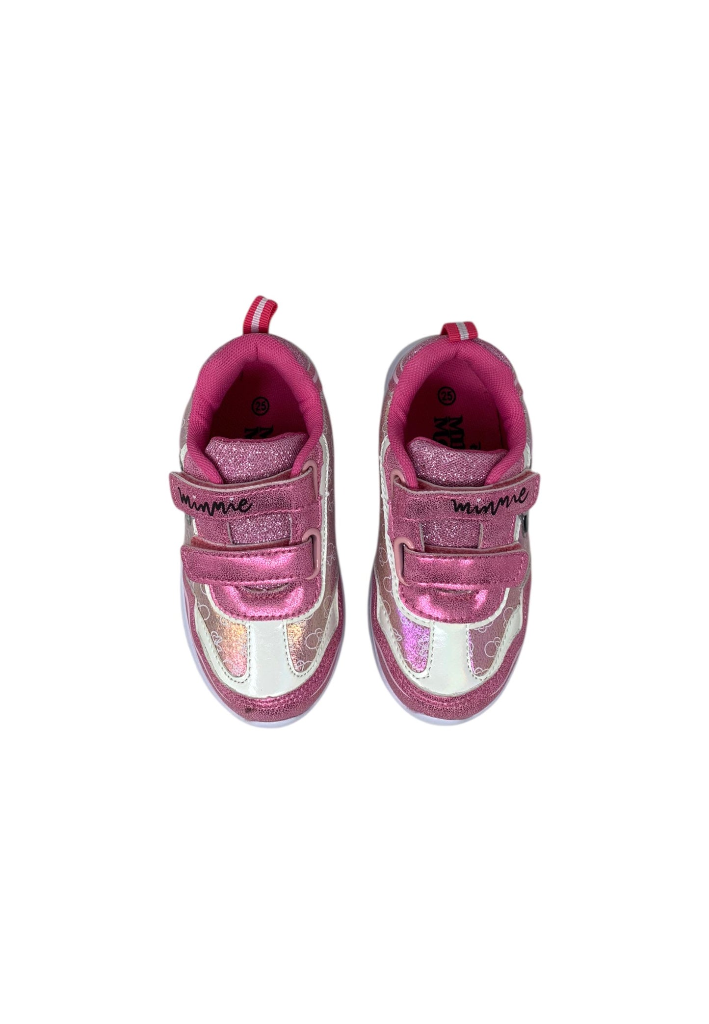 Sneaker luminose Silver Minnie D3010711S FUXIA Bambina