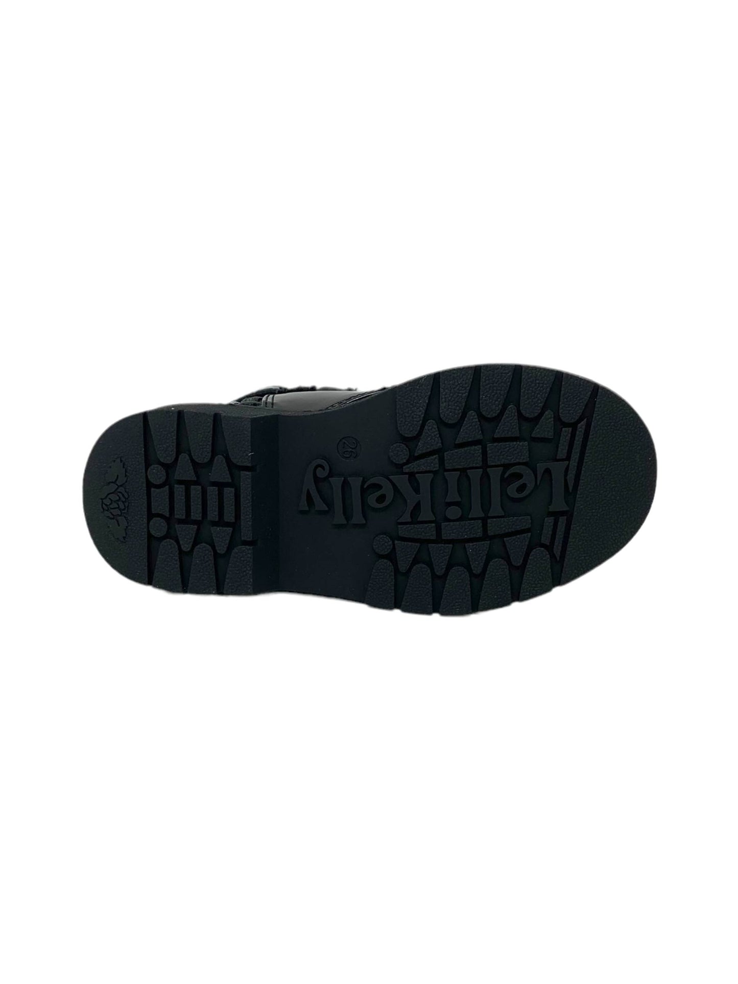 Anfibio da passeggio LELLI KELLY STELLA STELLINA LKHG2330 VERNICE NERO Bambina