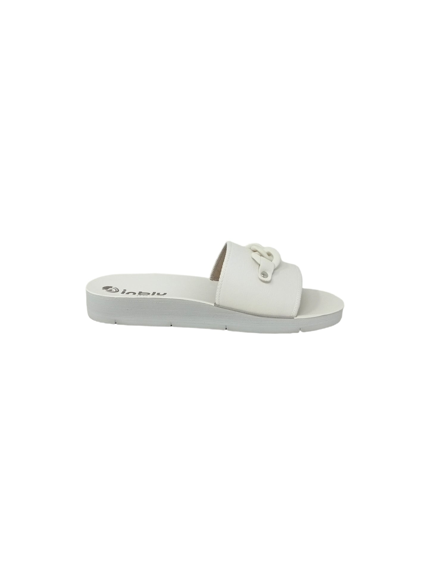 CIABATTA INBLU CJ000023 BIANCO bambina