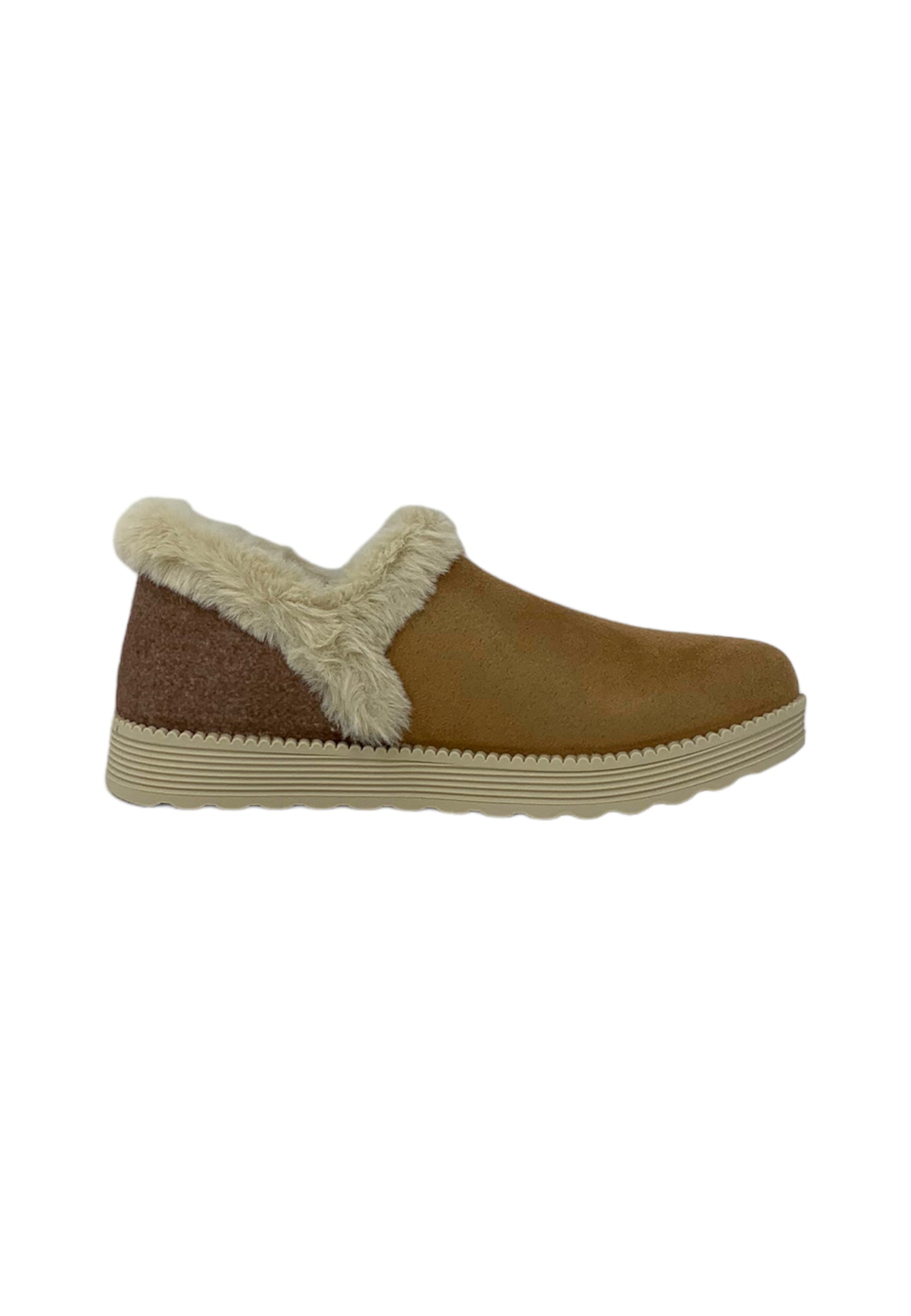 Pantofole con pelliccia SKECHERS - WINTER WARMTH 167660/CSNT Donna