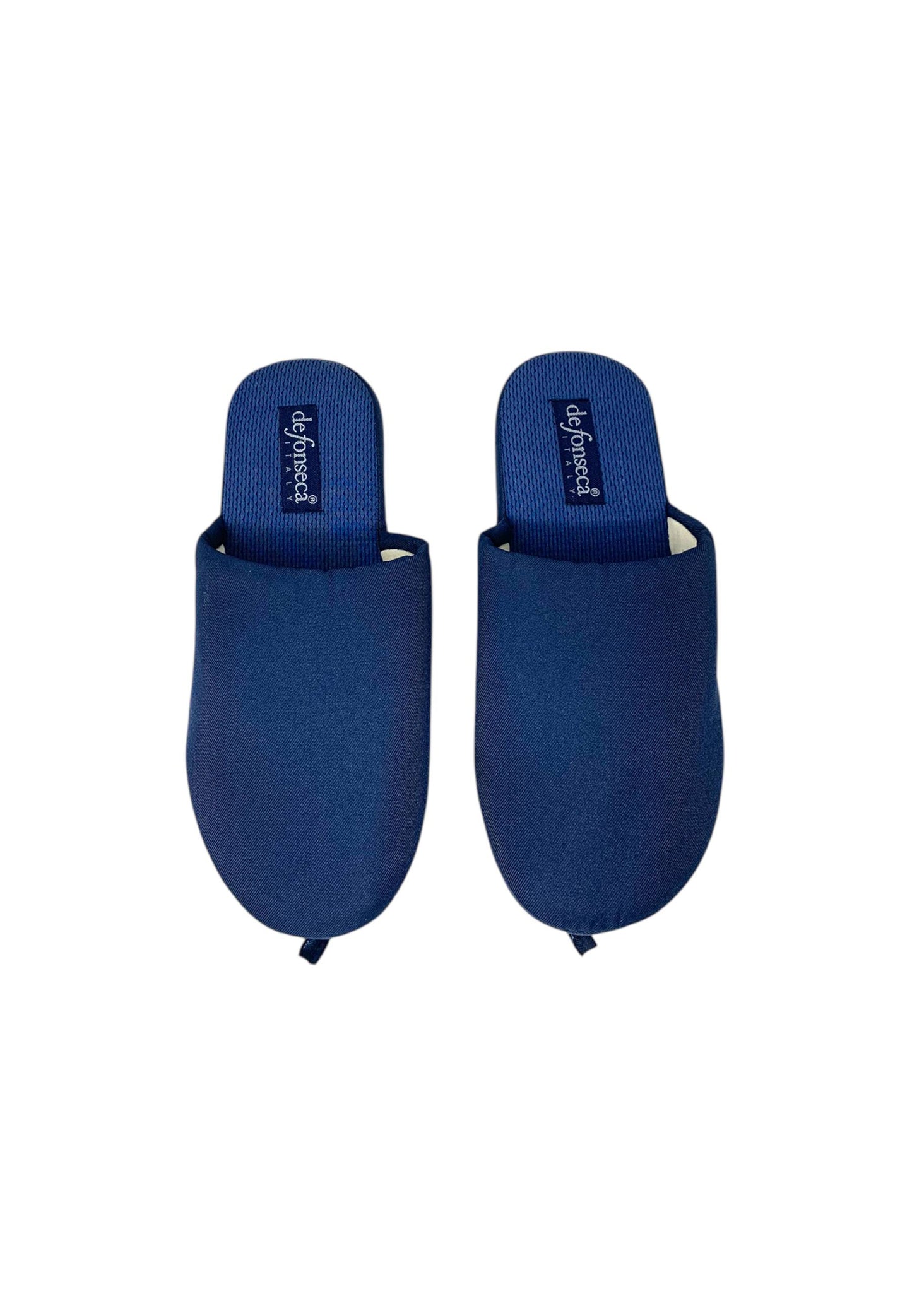 Pantofola DE FONSECA DE.ROMA TOP MB10 BLU Uomo