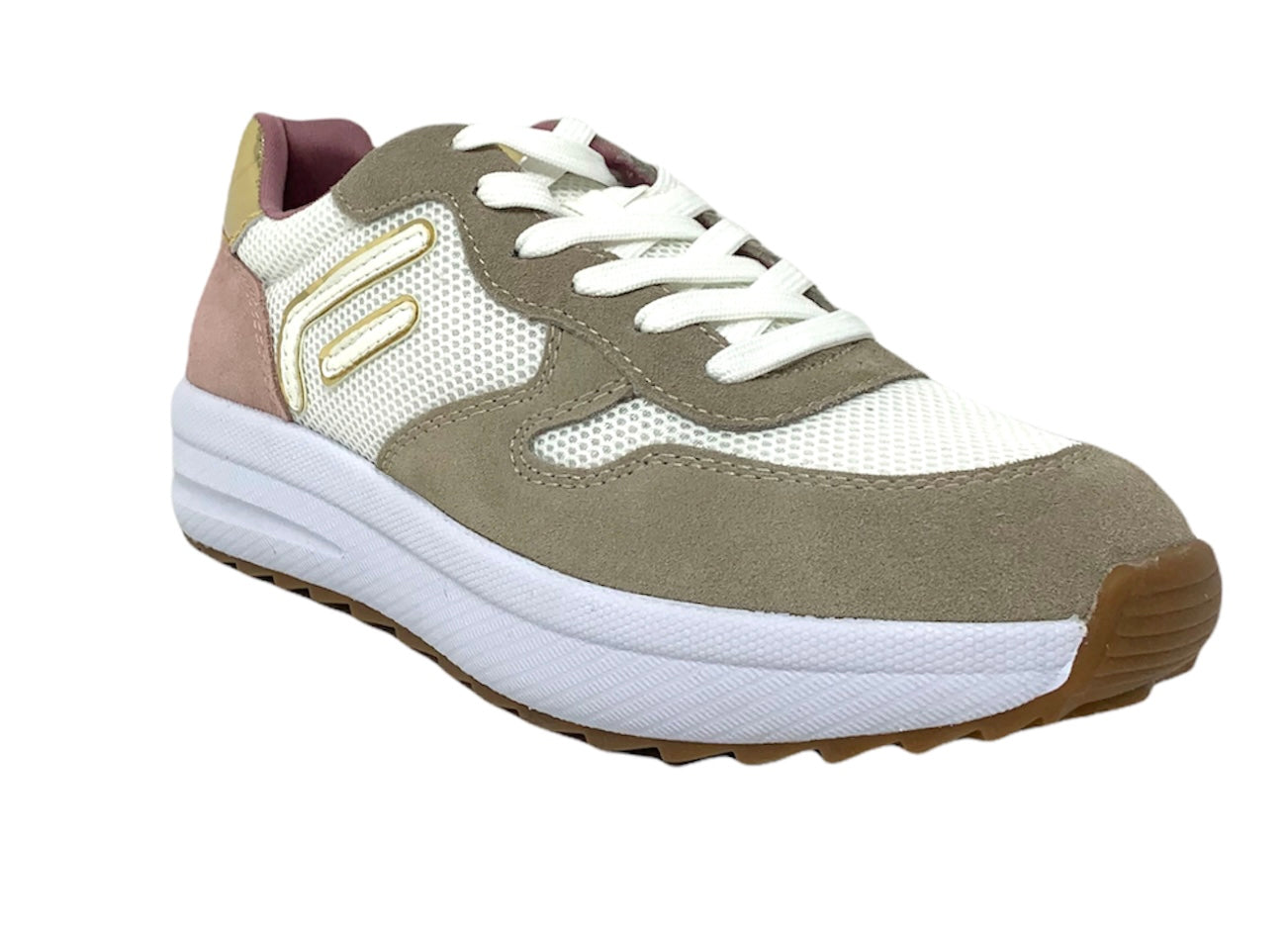 Sneakers da passeggio Fornarina Wanda Taupe DONNA