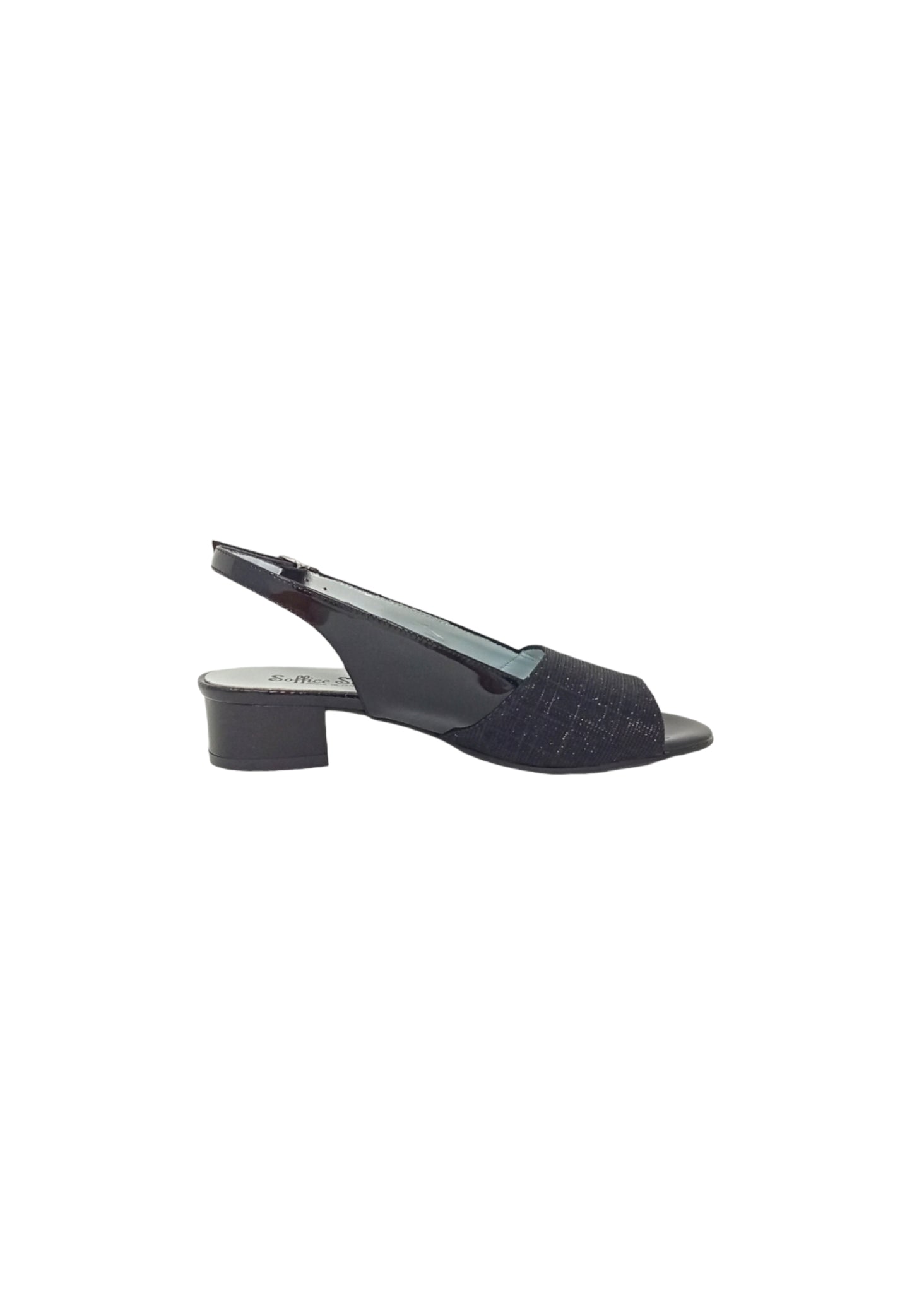 Sandali con tacco SOFFICE SOGNO 23633 GALASSIA NERO donna