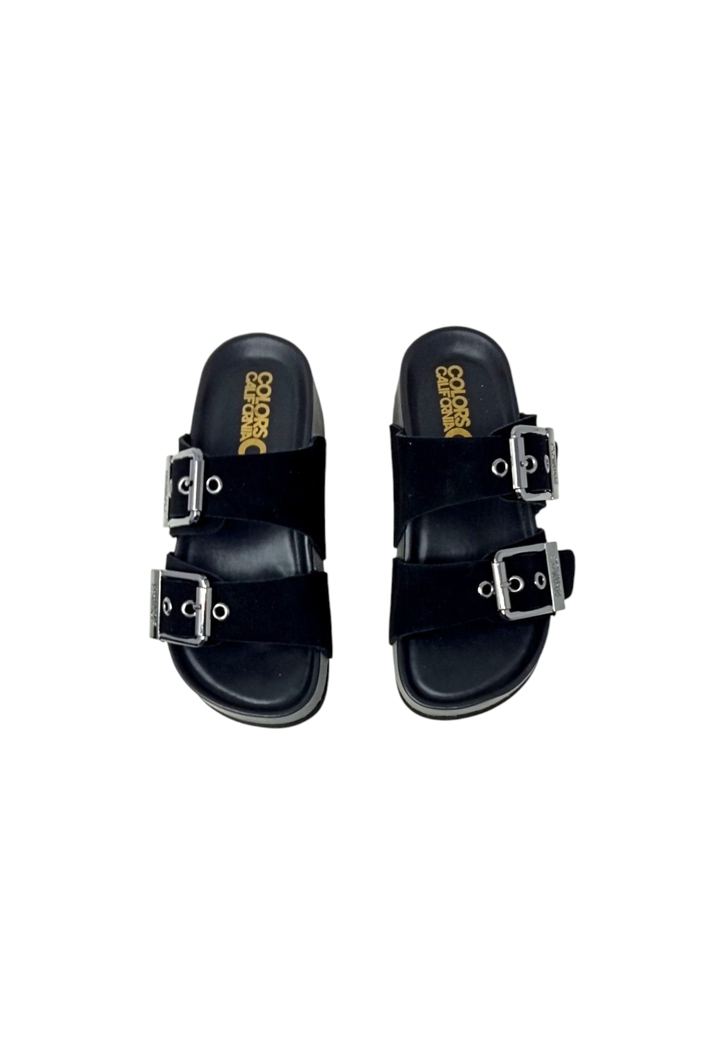 Ciabatta platform COLORS OF CALIFORNIA HC.DUNE02 BLACK Donna