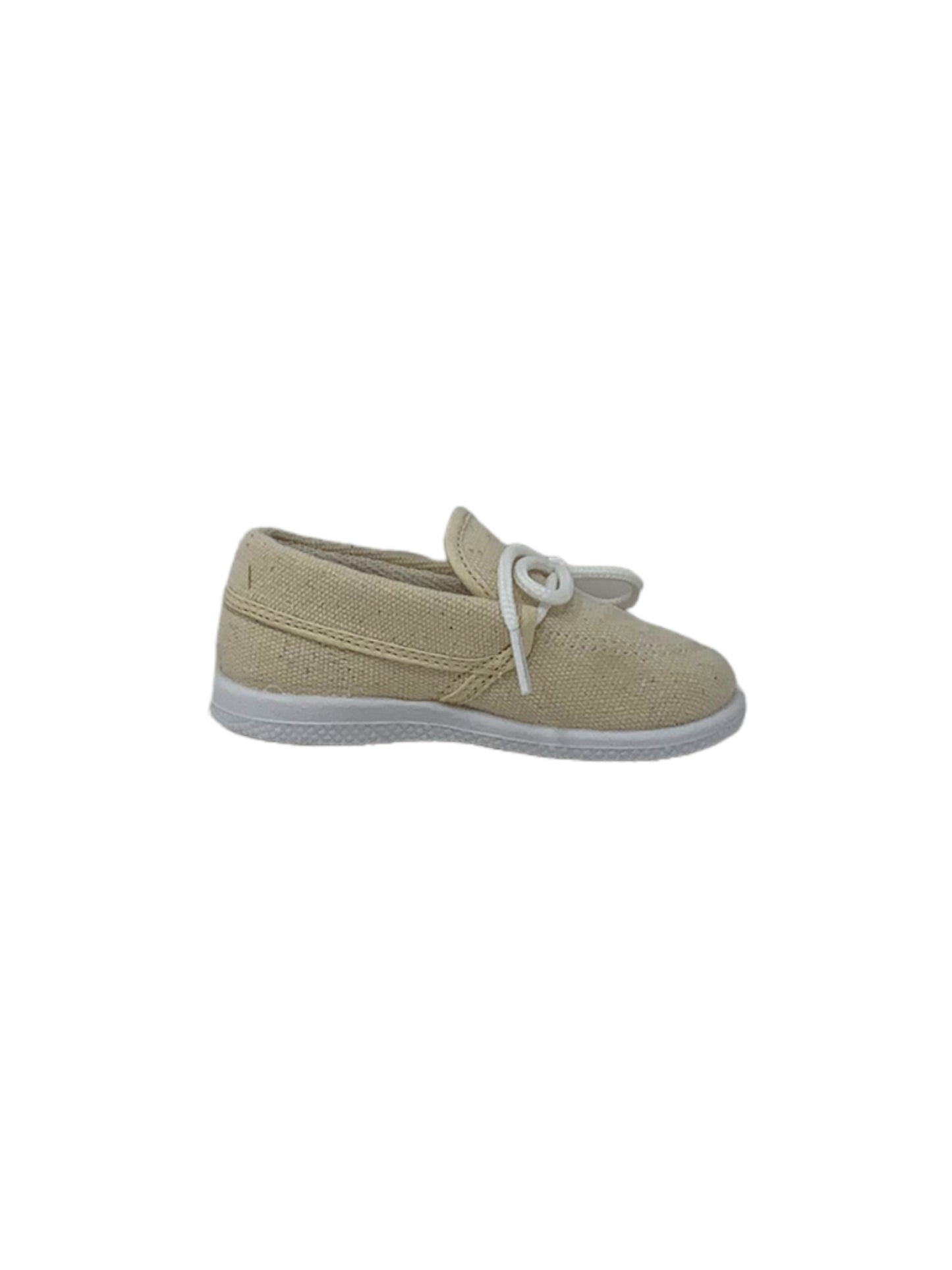 Mocassino DXO Vigevano VELA COTTON ECRU bambino