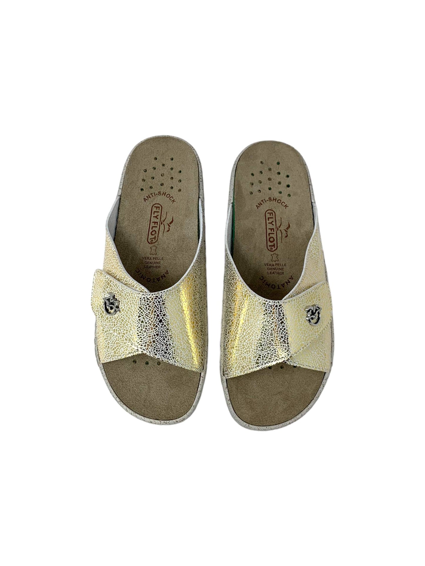 Ciabatta FLYFLOT 29 H15 GV ORO donna