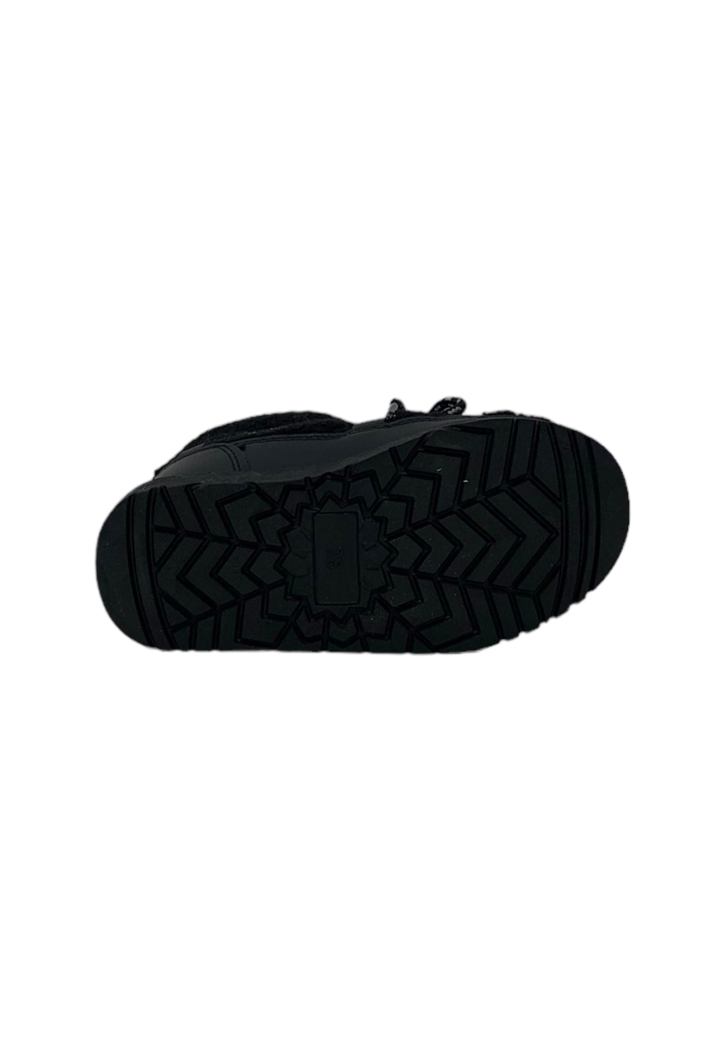 Stivaletto con pelliccia GRUNLAND JR CROMPO2101-14 NERO bambina