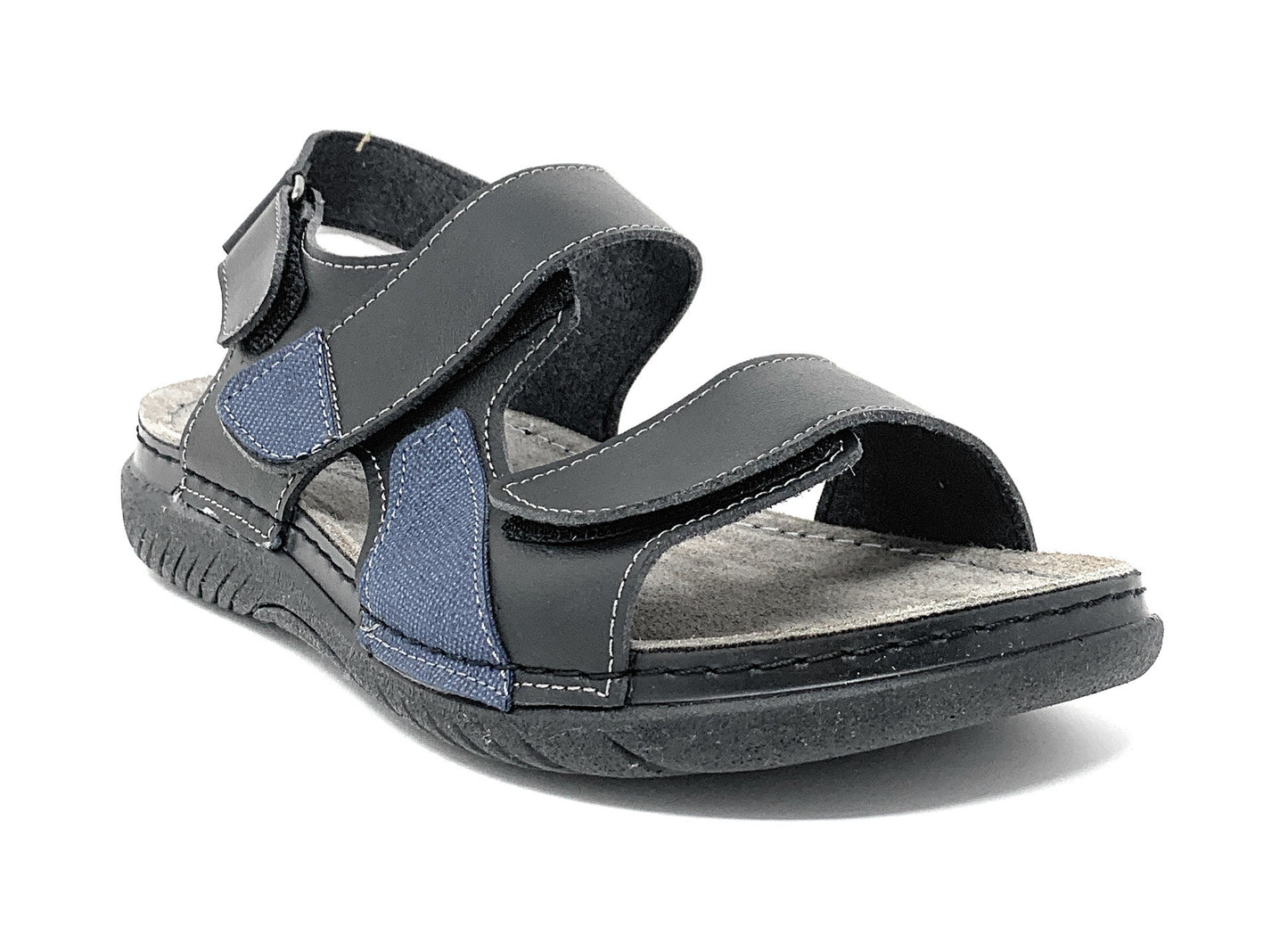Sandalo DE FONSECA ARONA E M800BX NERO uomo