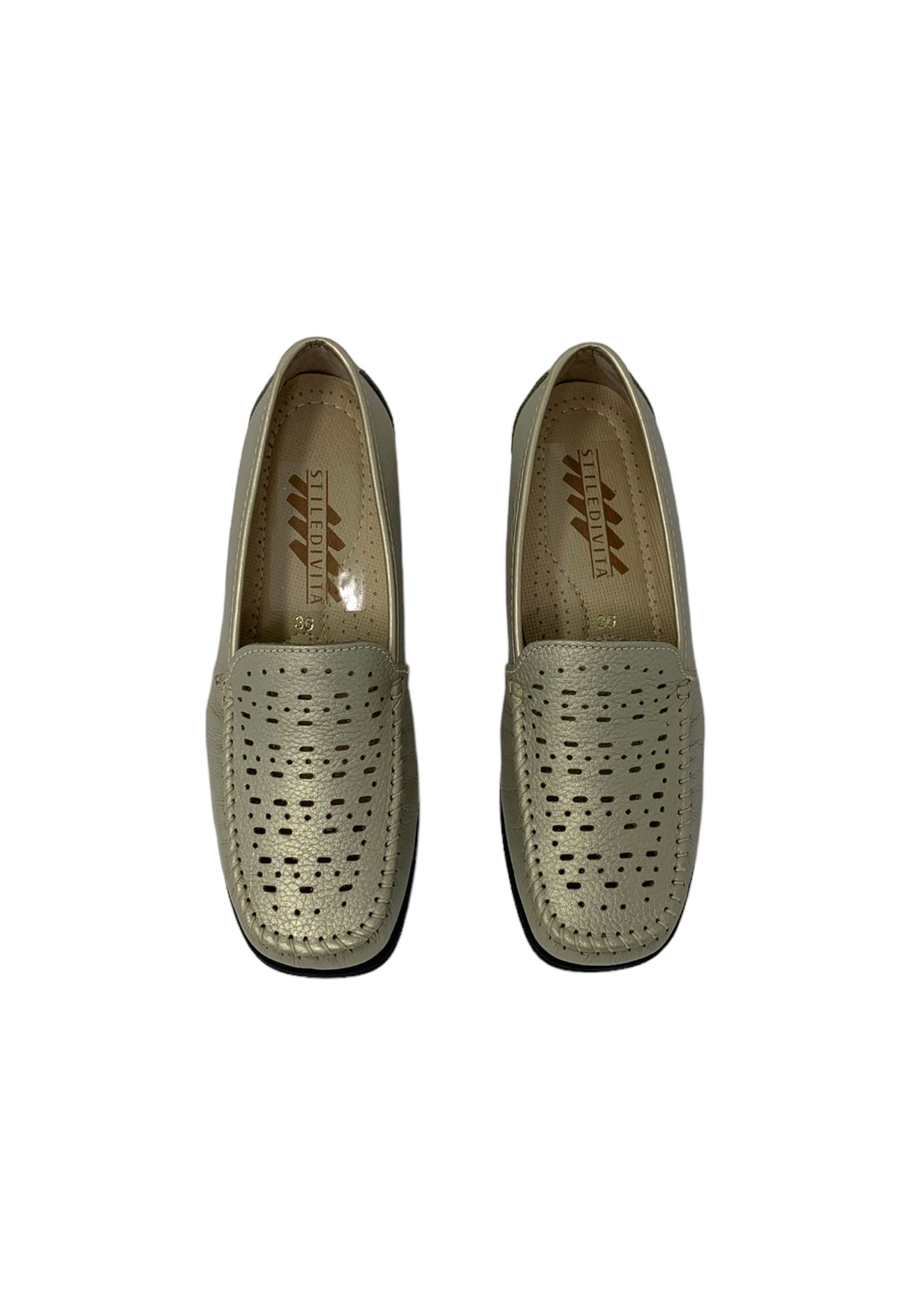 Mocassino linea comoda Stile Di Vita 2528 PIETRA Donna