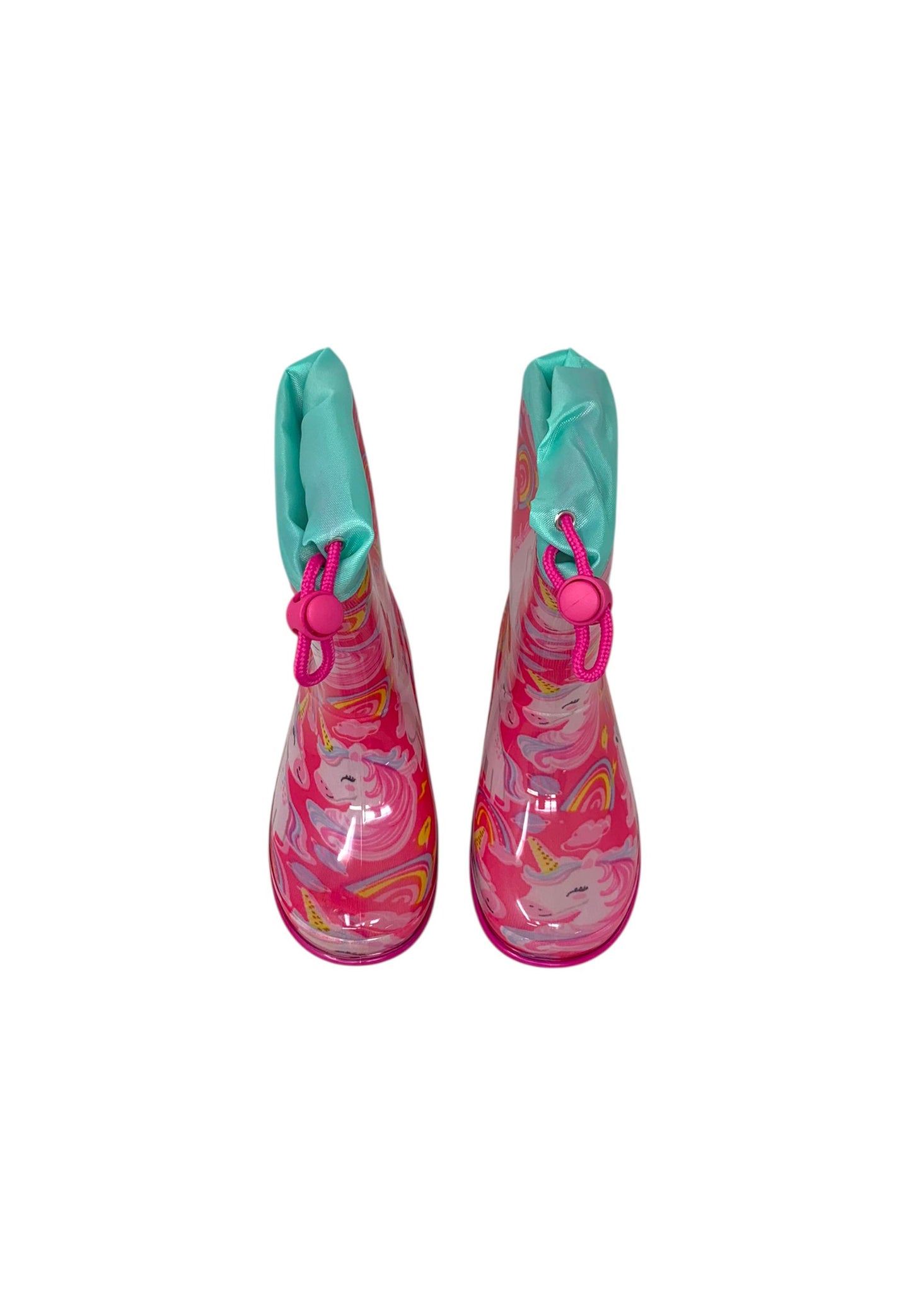 Stivali da pioggia SILVER Unicorno S8010176S FUXIA Bambina