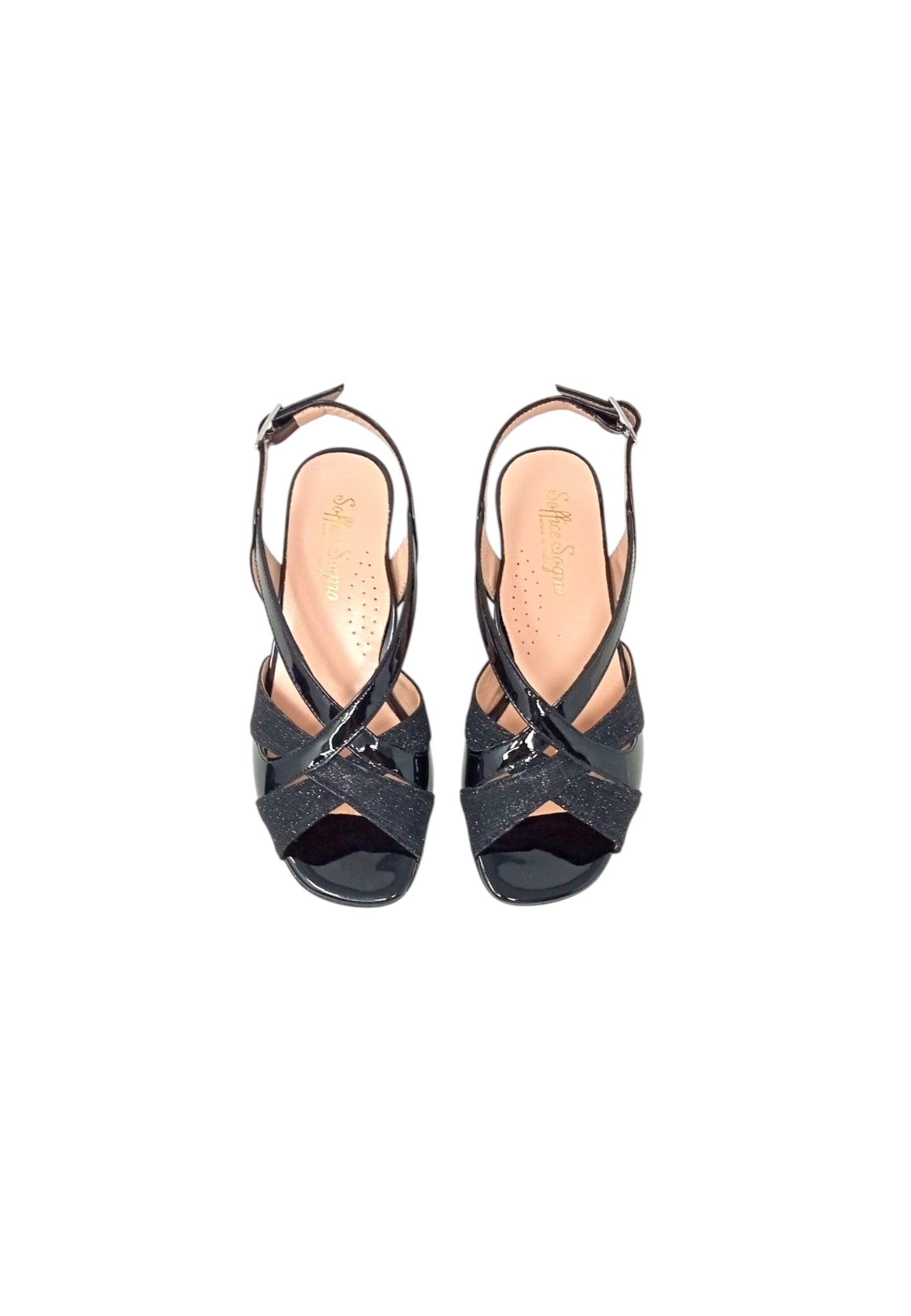 Sandali con tacco SOFFICE SOGNO E5E40C1T NERO donna