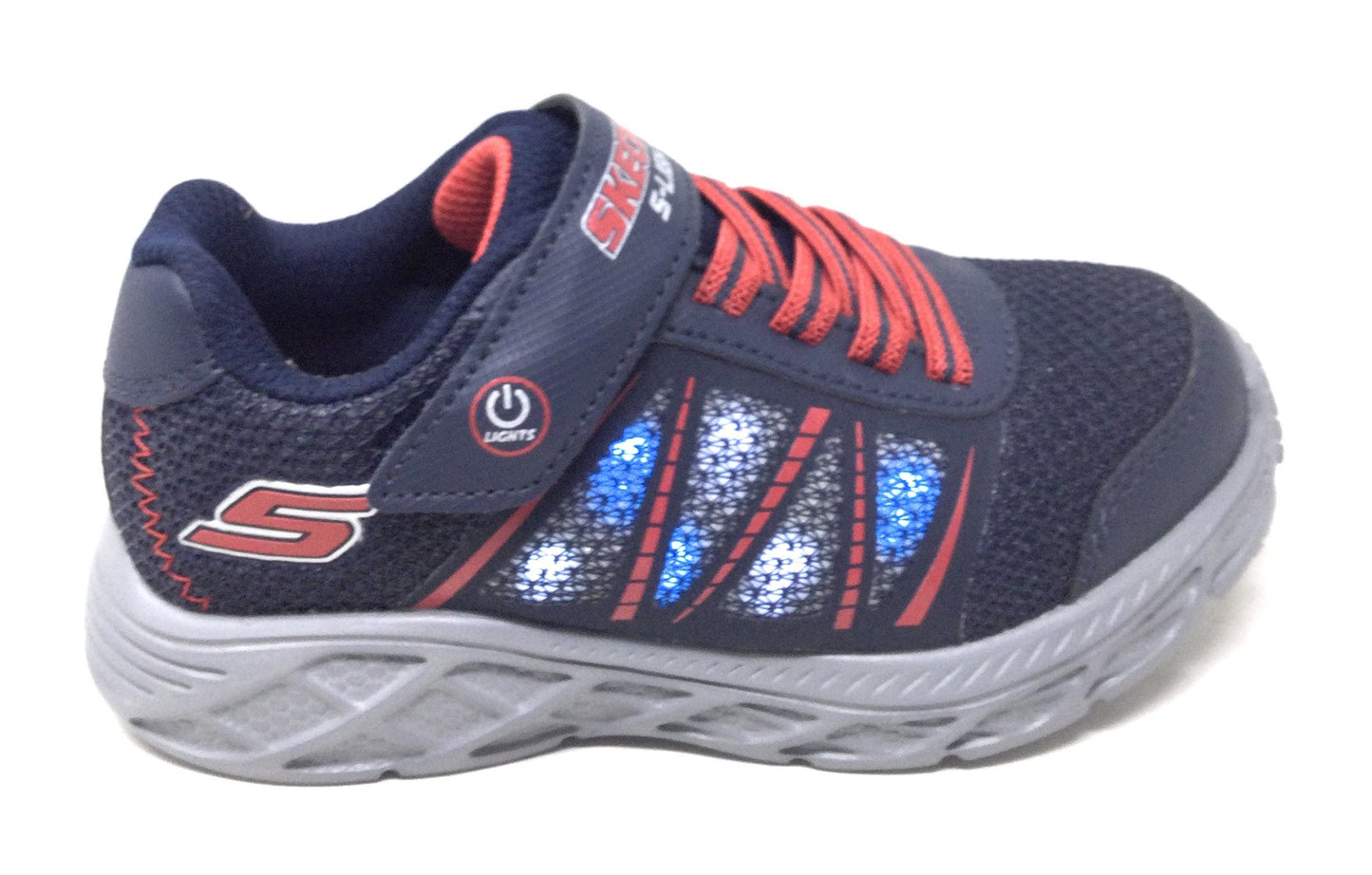 Scarpa da ginnastica con luci SKECHERS 401530L/NVRD bambino