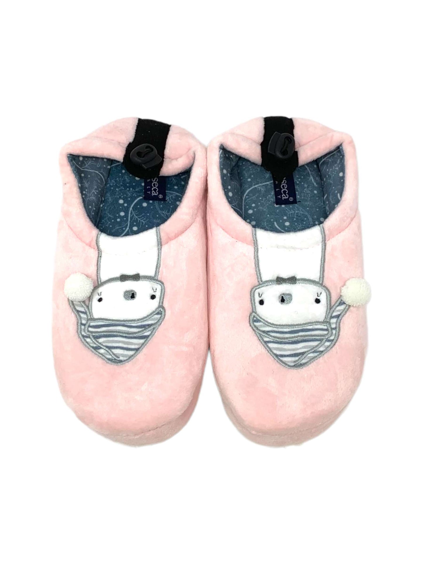 Pantofola chiusa da camera DE FONSECA DE.AOSTA W825 ROSA donna