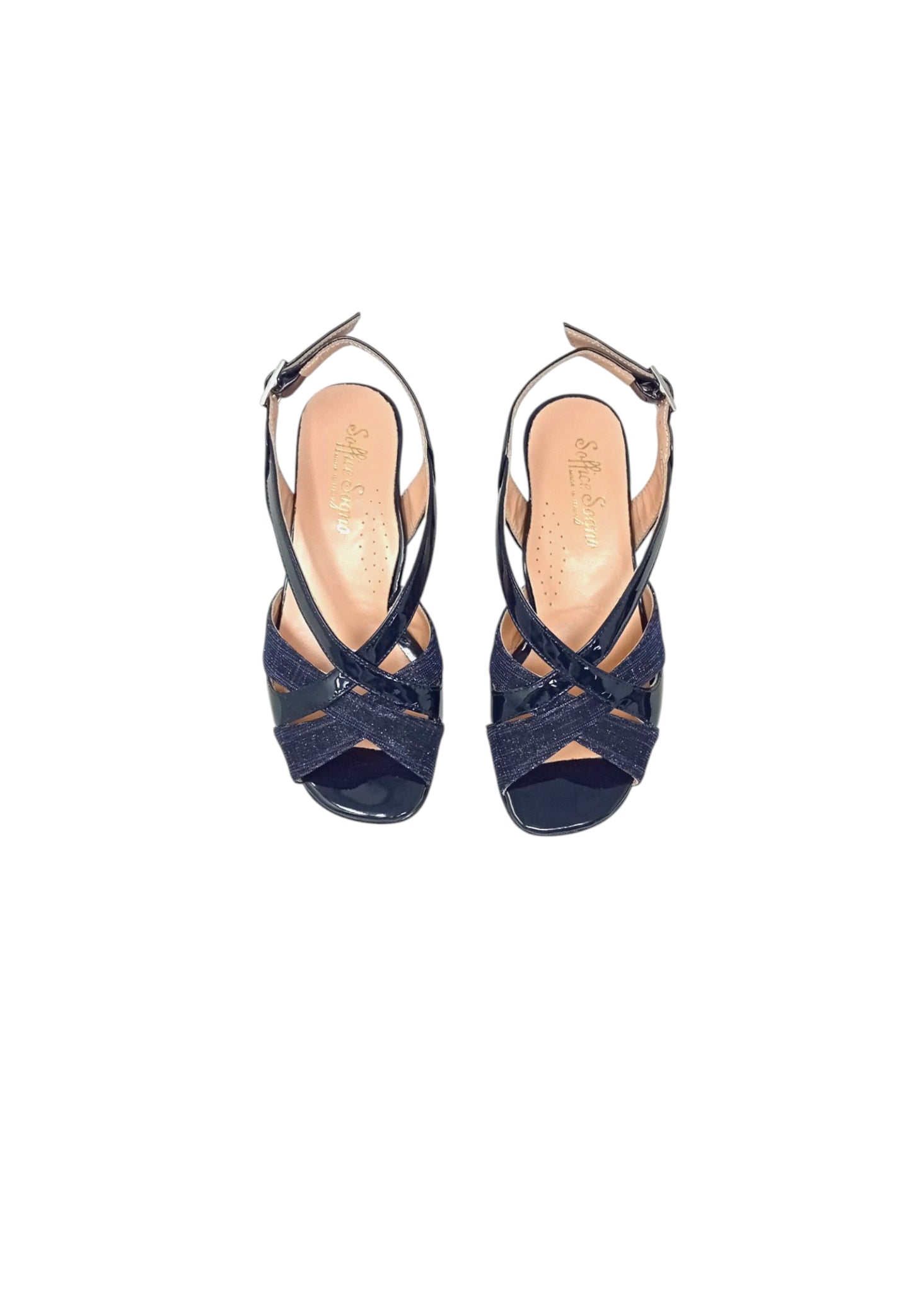 Sandali con tacco SOFFICE SOGNO E5E40C1T BLU donna