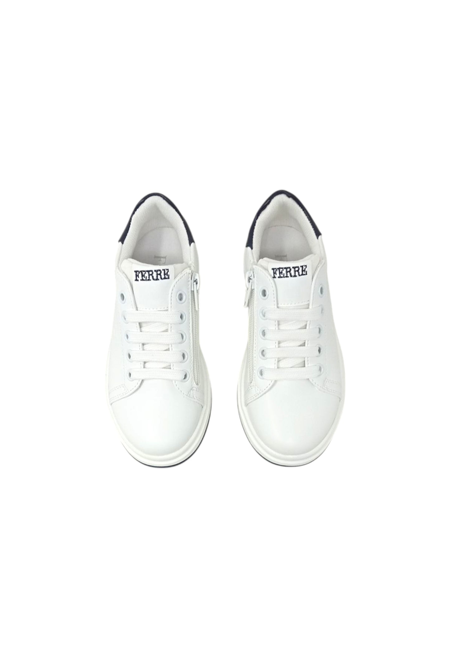 Sneakers FERRE FB-030 WHT/BLU bambina/ragazza