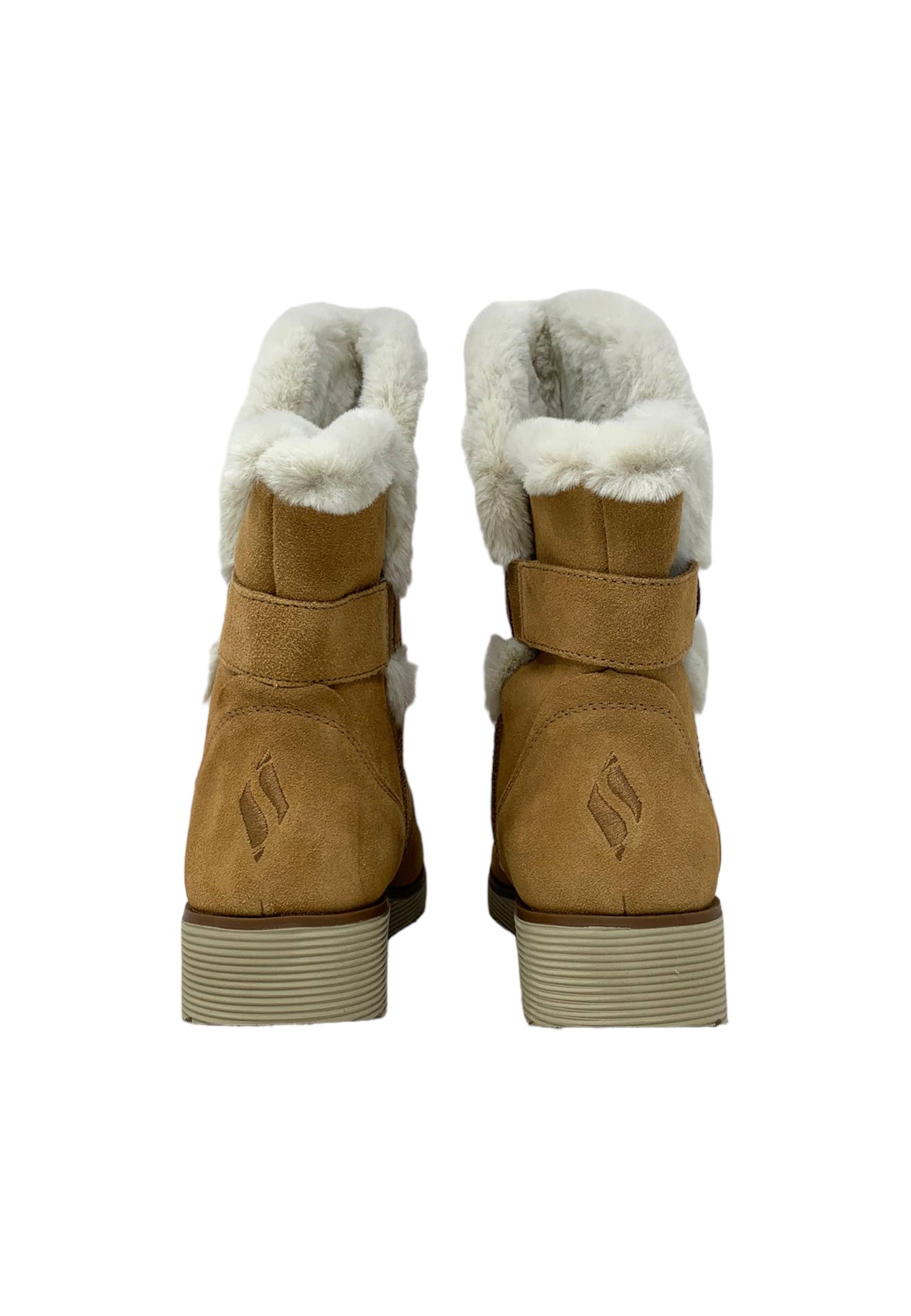 Stivaletto con pelliccia SKECHERS - COZY PEAK 49811/TAN Donna