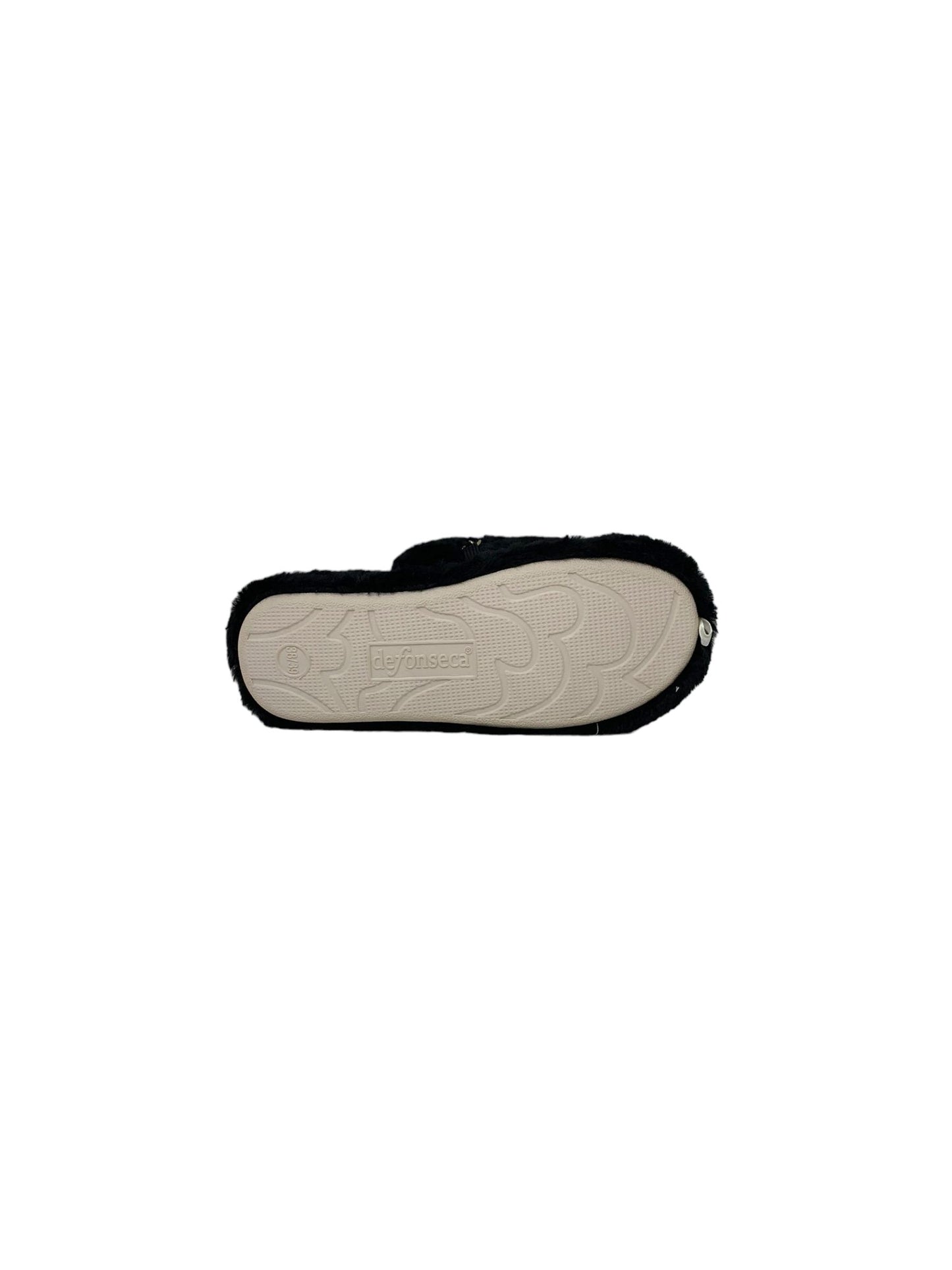 Pantofola da camera DE FONSECA DE.ROMA TOP W847 Nero Donna