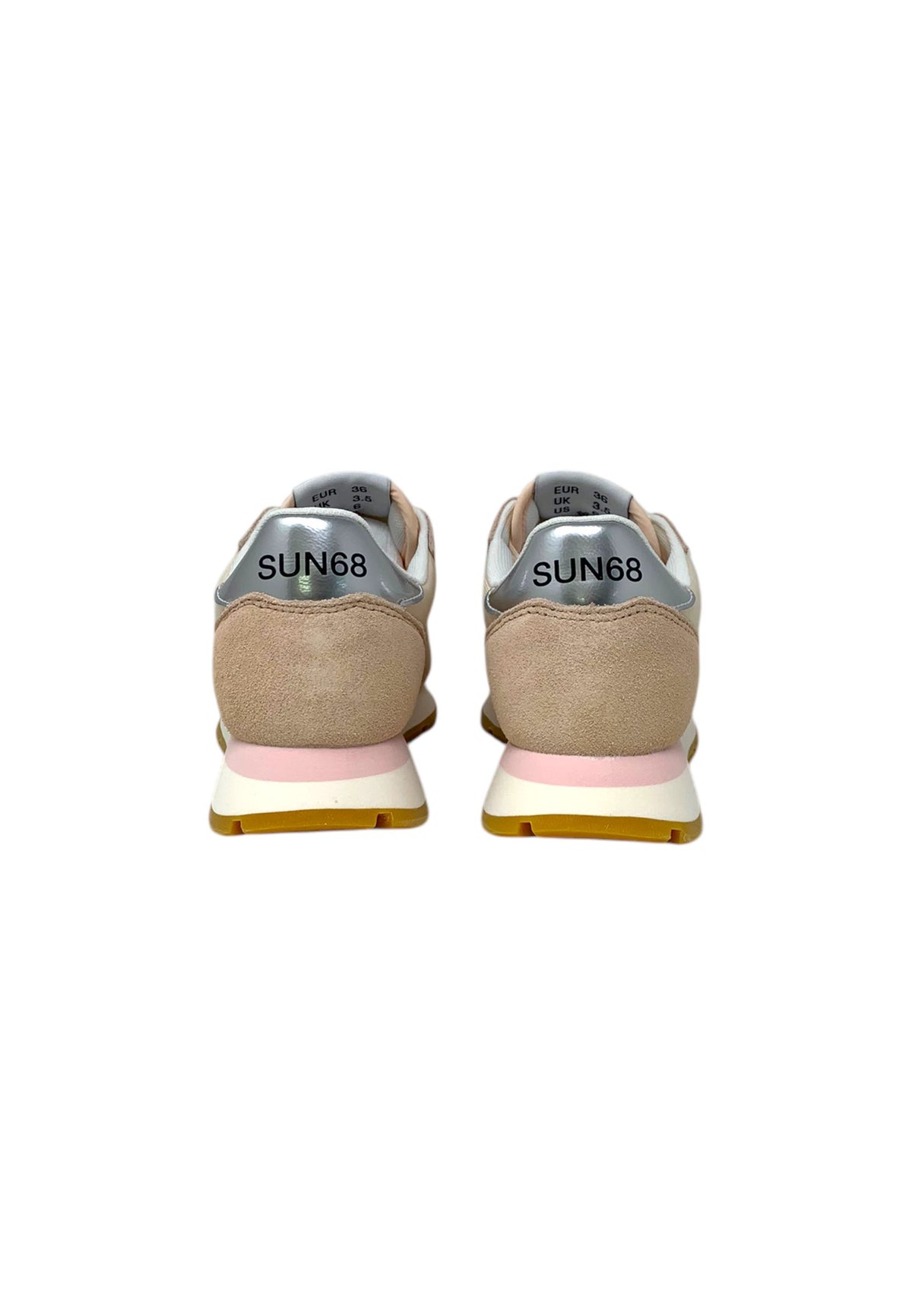 Sneakers SUN68 Ally Gold Silver Z34202 39 porcellana Donna